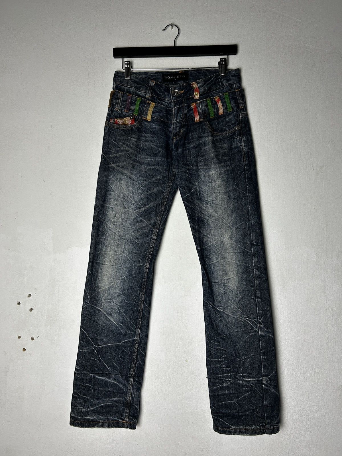 Nylaus double waist sick design grunge punk japanese style