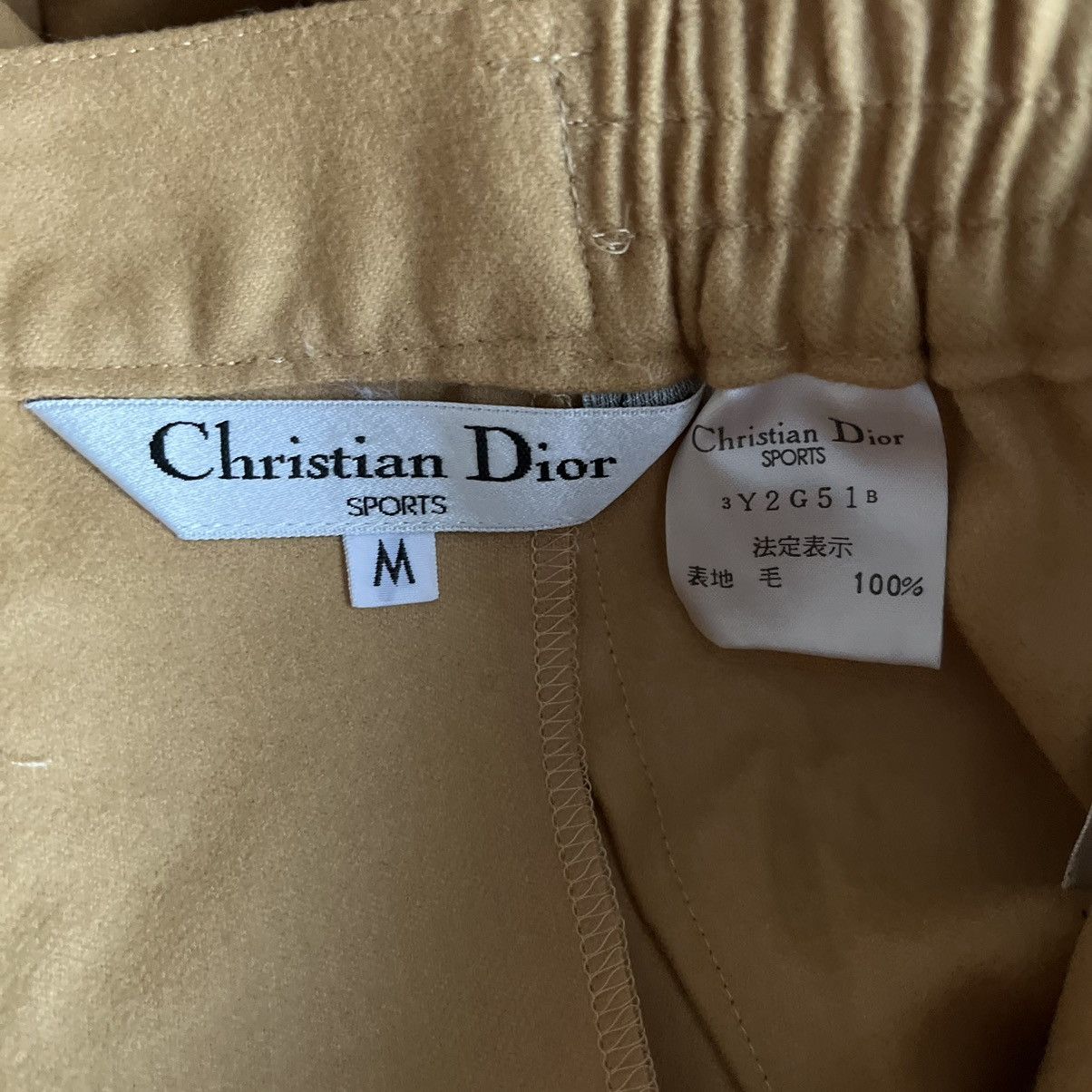 Dior Dior Sport Wool Skirt Y2K 90s Size 26" / US 2 / IT 38 - 4 Thumbnail