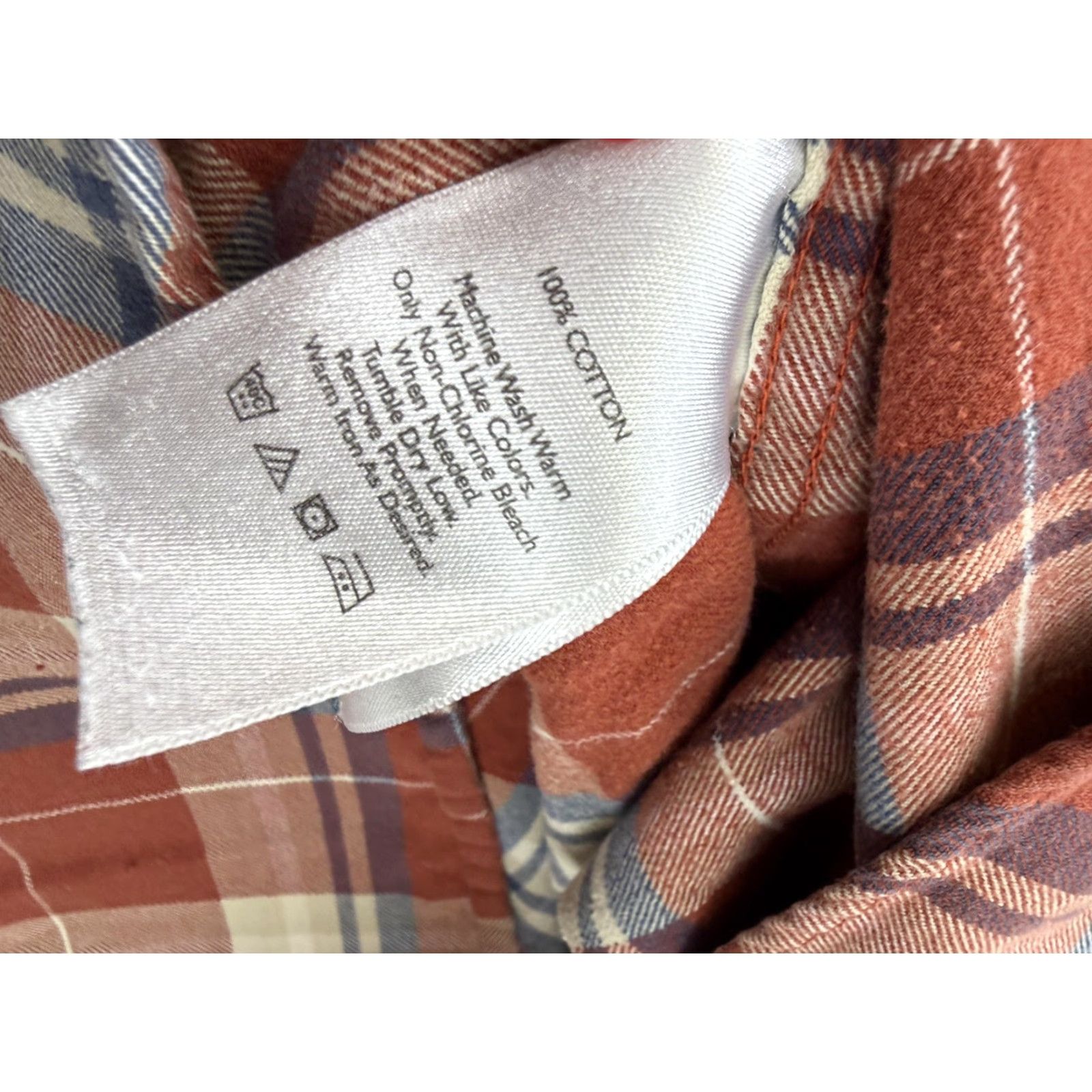 Eddie Bauer Eddie Bauer Shirt Mens Medium Red Plaid Flannel Relaxed Fit Button Front Casual Size US M / EU 48-50 / 2 - 4 Thumbnail
