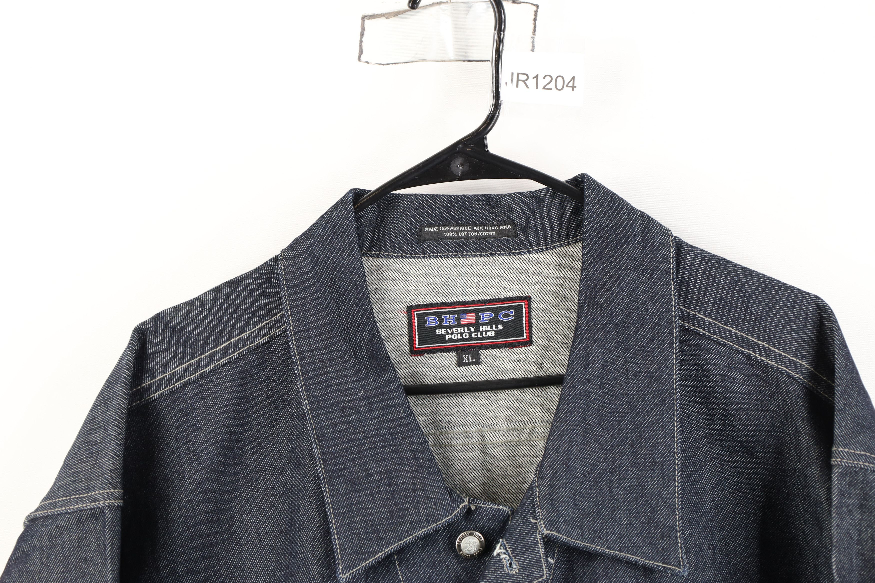 Vintage Deadstock Vintage 90s Y2K Streetwear Trucker Jacket Indigo Size US XL / EU 56 / 4 - 2 Thumbnail