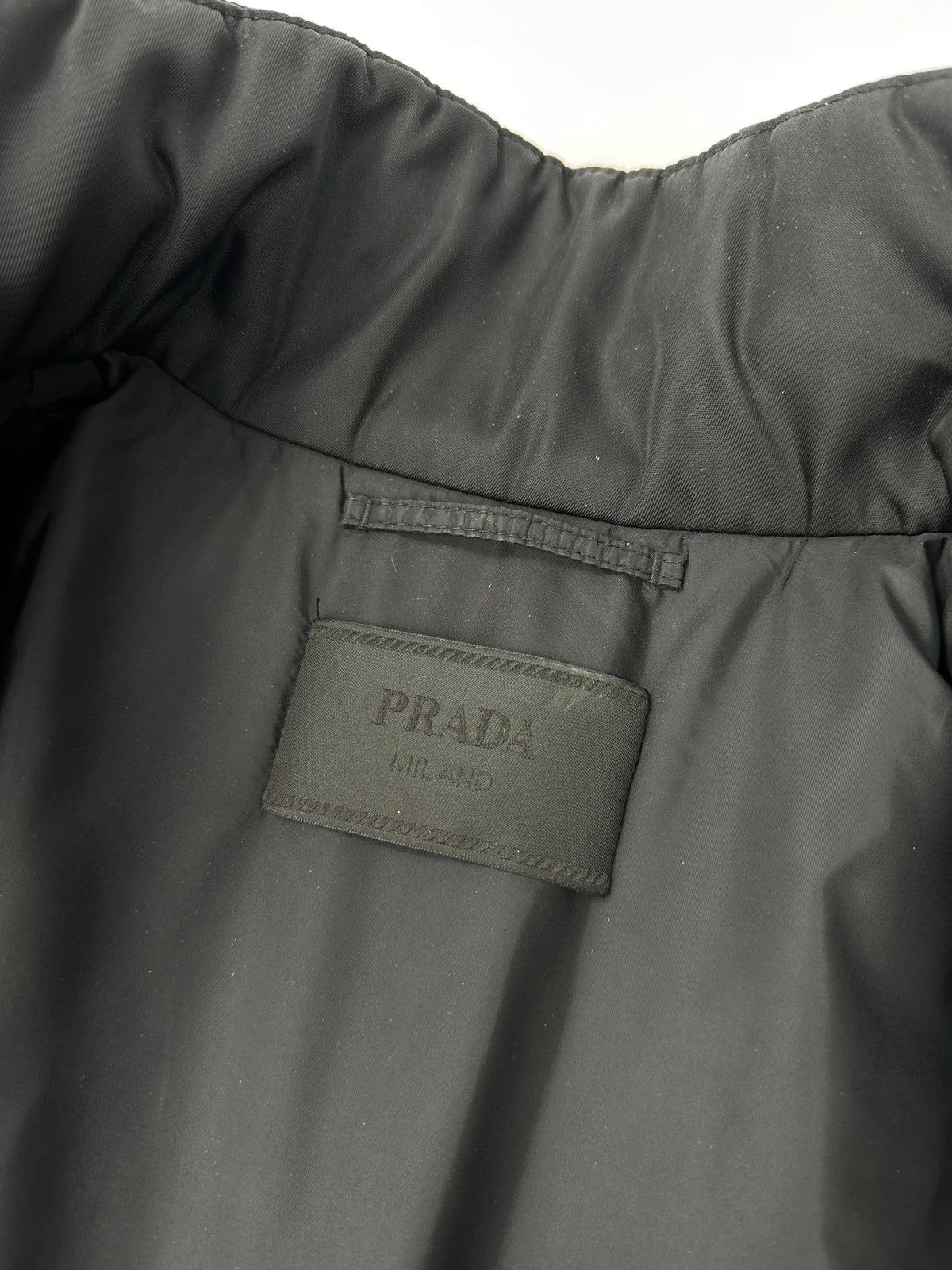 Prada Prada Milano FW2020 Black Padded Re-Nylon Jacket Size US L / EU 52-54 / 3 - 12 Thumbnail
