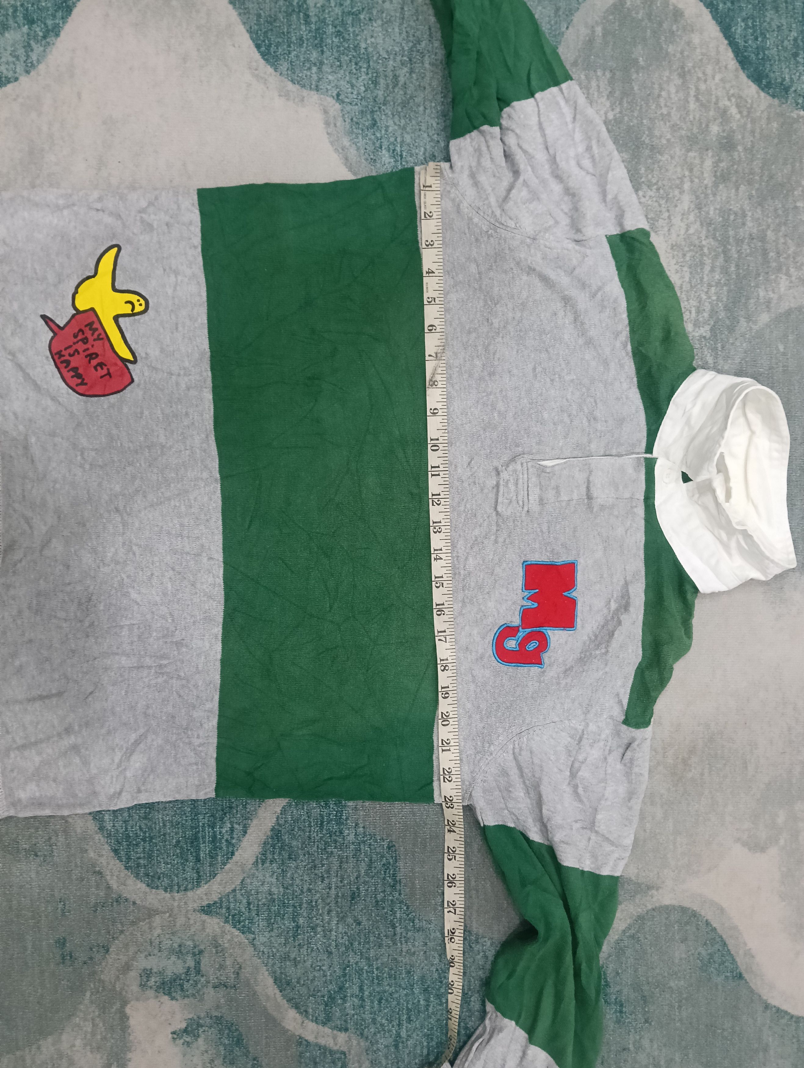Hysteric Glamour × Japanese Brand Vintage Mark Gonzales Tee Like Rugby Style Size US XL / EU 56 / 4 - 12 Thumbnail