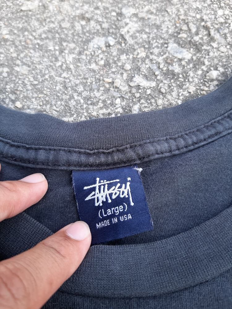 Stussy Vintage 90s Stussy Knowledge is King Size US L / EU 52-54 / 3 - 3 Thumbnail