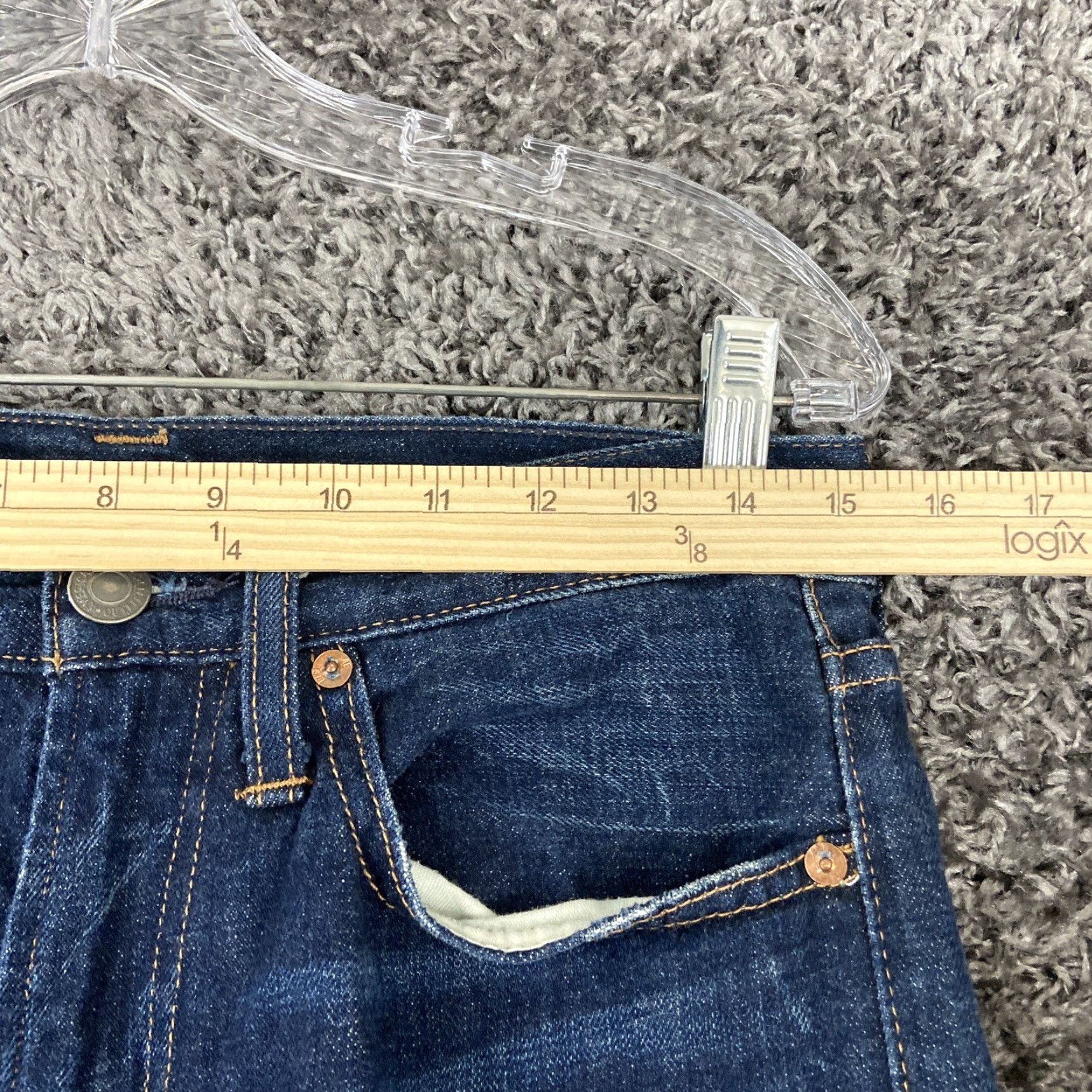 American Eagle Outfitters VINTAGE? No. American Eagle Original Taper Jeans Men 30x30 Blue Regular Tapered 30 Mens Jeans Blue Size US 30 / EU 46 - 7 Thumbnail