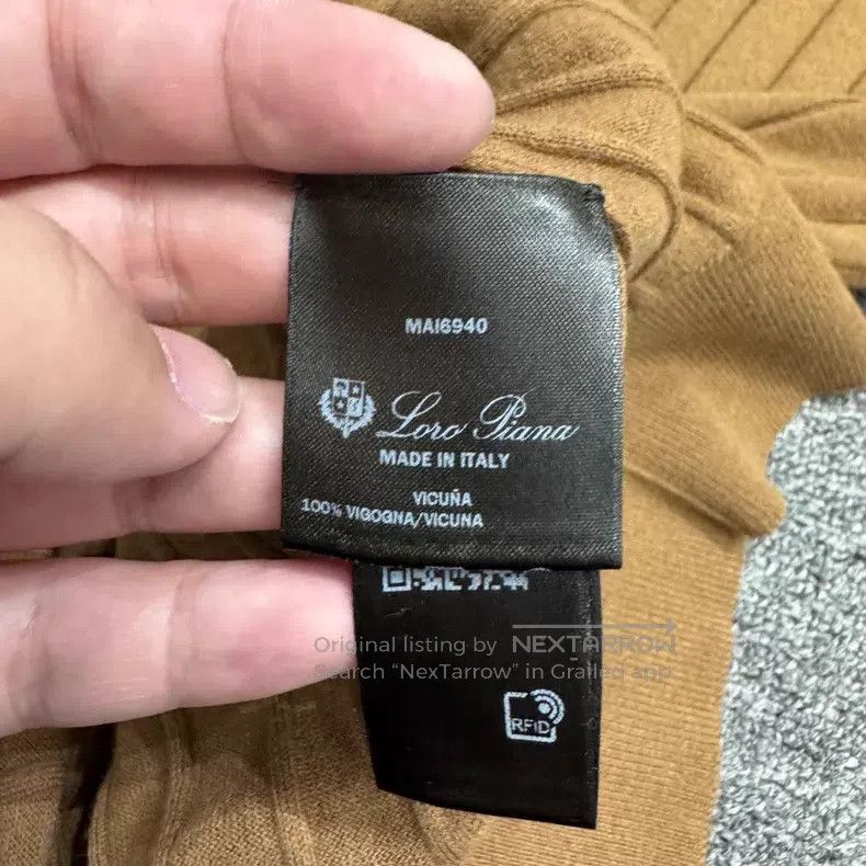 Loro Piana Loro Piana VICUNA alpaca knit long sleeve Size US M / EU 48-50 / 2 - 4 Thumbnail