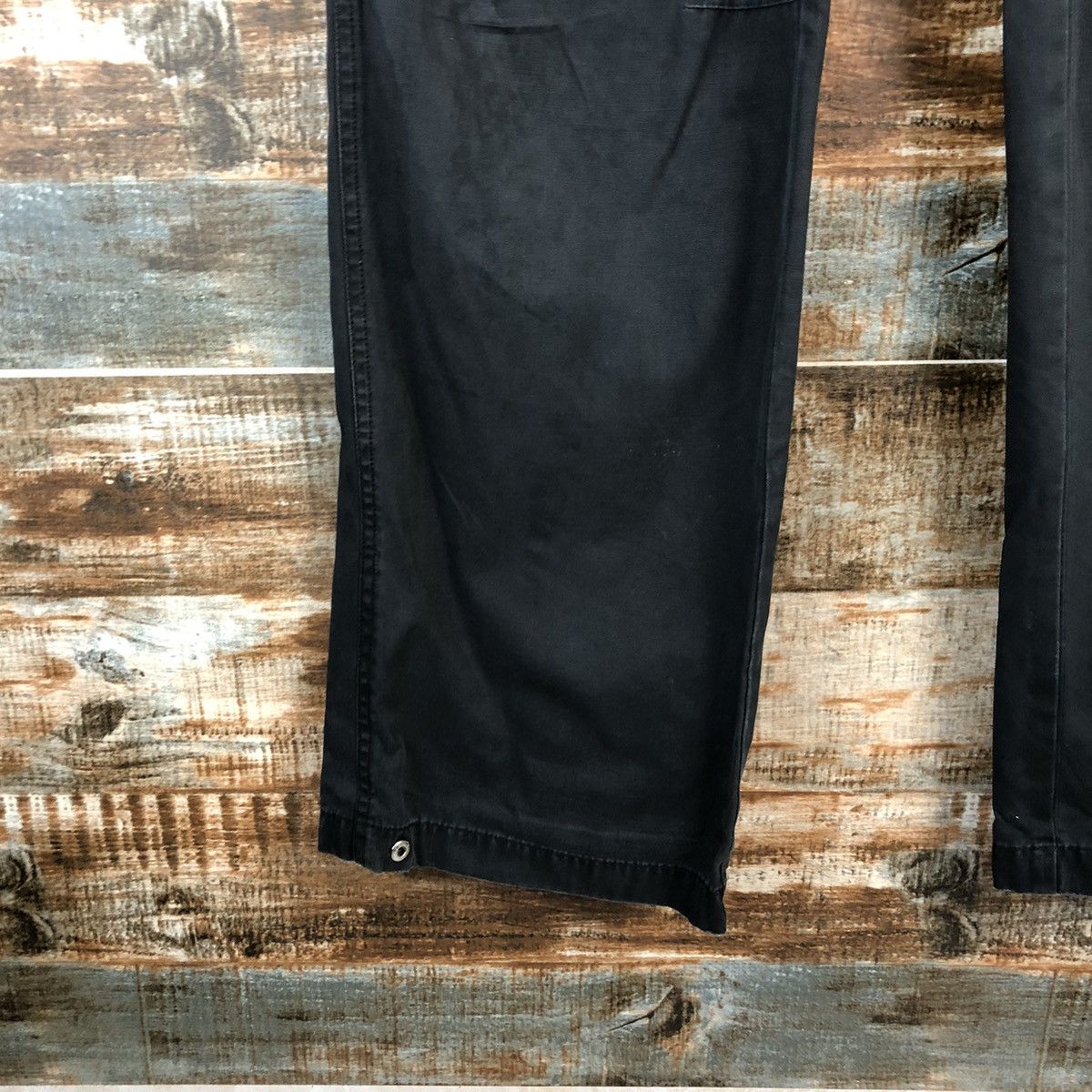 Japanese Brand Hum Black utility tactical Casual cargo Pants #A2389 Size US 31 - 8 Thumbnail