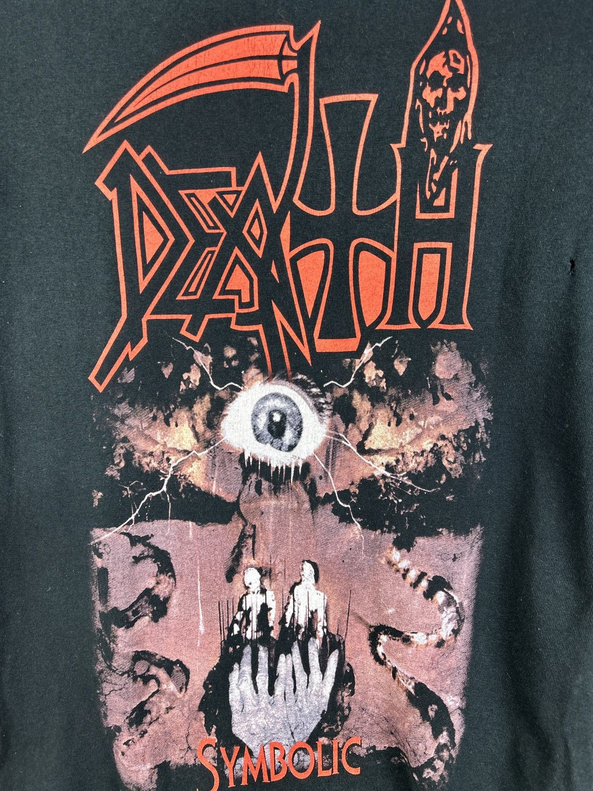 Band Tees 00s Vintage Death Metal Band Symbolic T-Shirt S Black Size US S / EU 44-46 / 1 - 2 Thumbnail