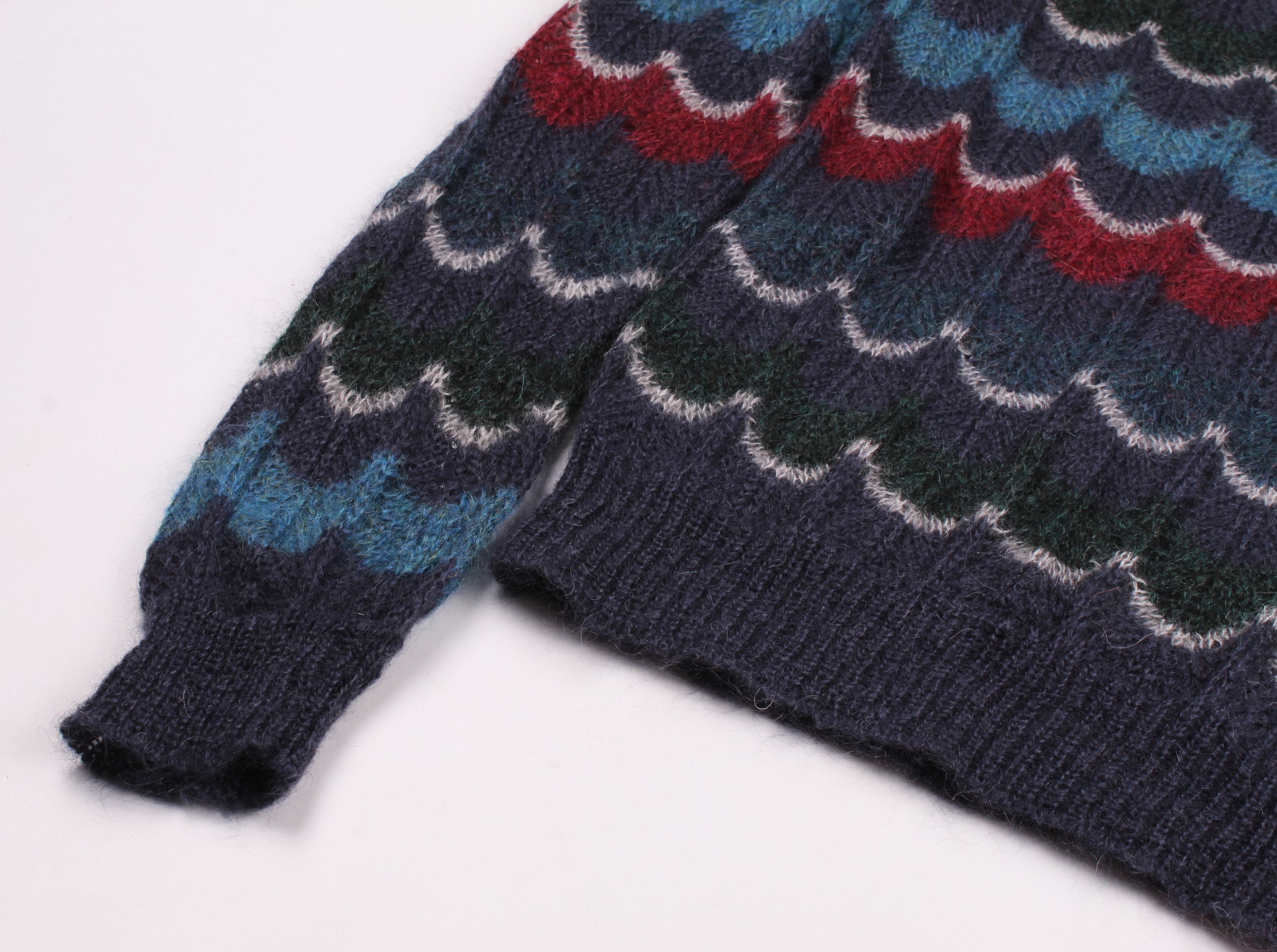 Other Brora Superkid Mohair Blend Knitted Light Sweater Jumper Size M / US 6-8 / IT 42-44 - 4 Thumbnail
