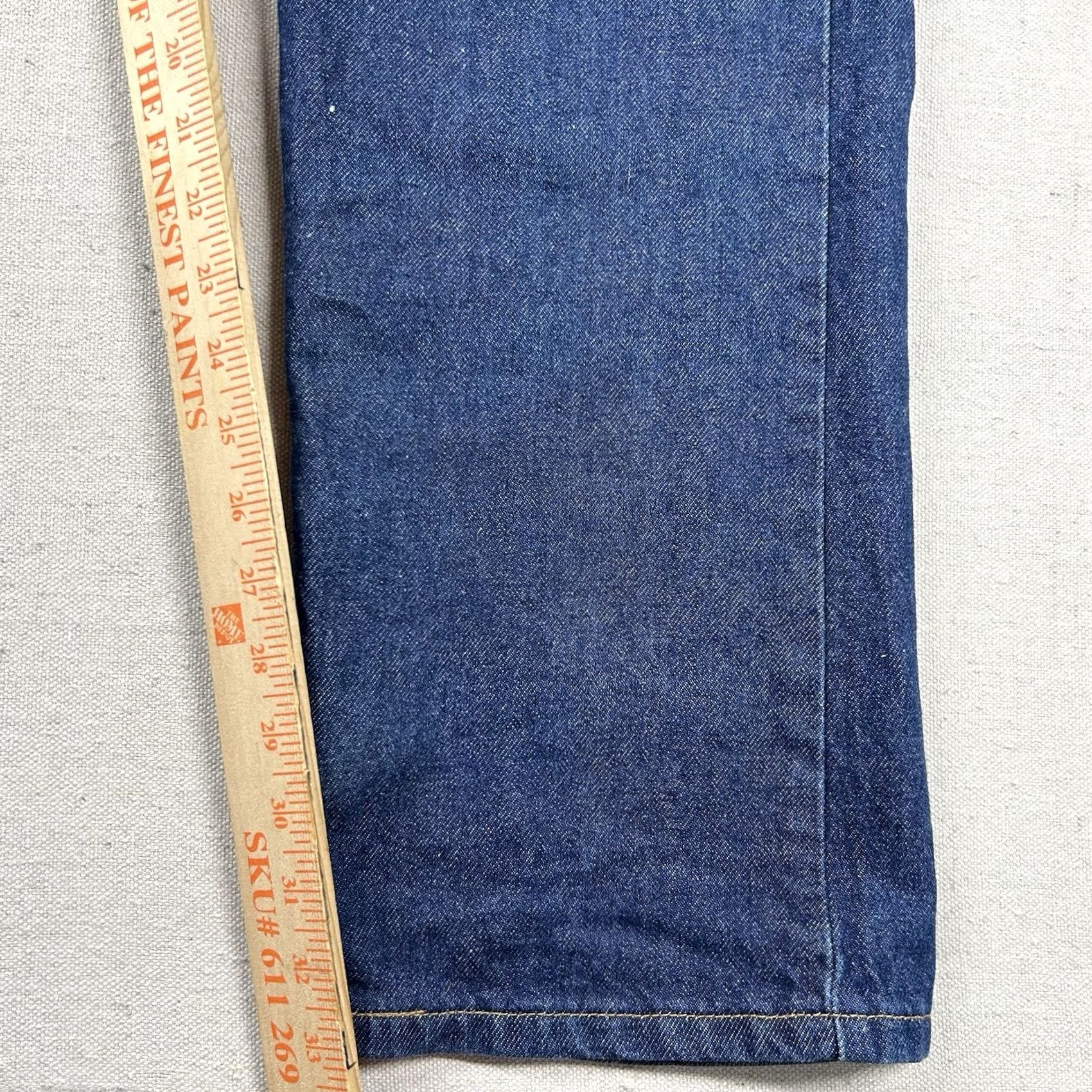 Levi's VINTAGE Levi's 505 Jeans Mens 38x32 Regular Fit Straight Leg 90s Y2K Blue Denim Cotton Cotton Bottoms Jeans Mens Size US 38 / EU 54 - 7 Thumbnail