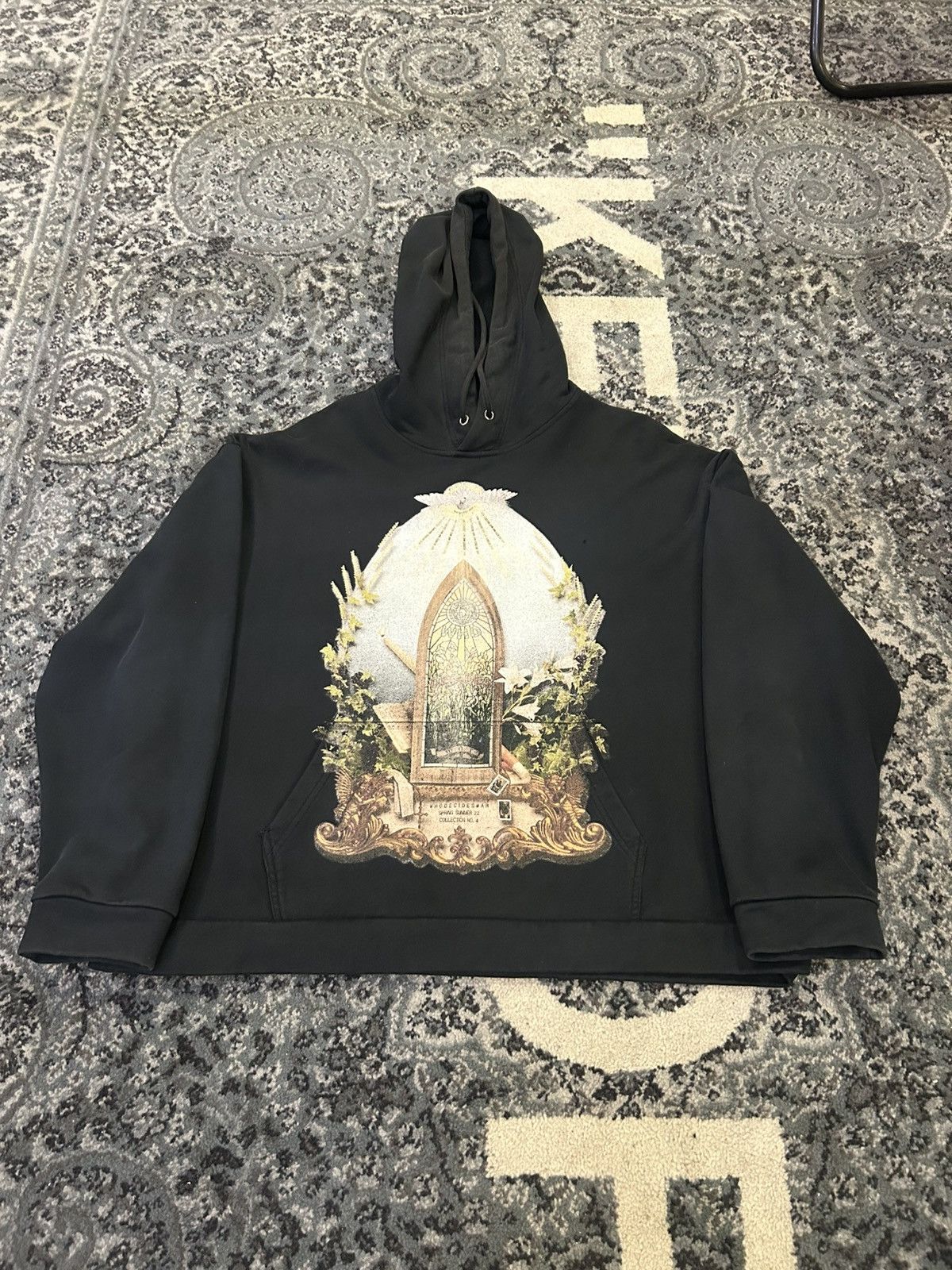 Who Decides War Black Pullover Hoodie