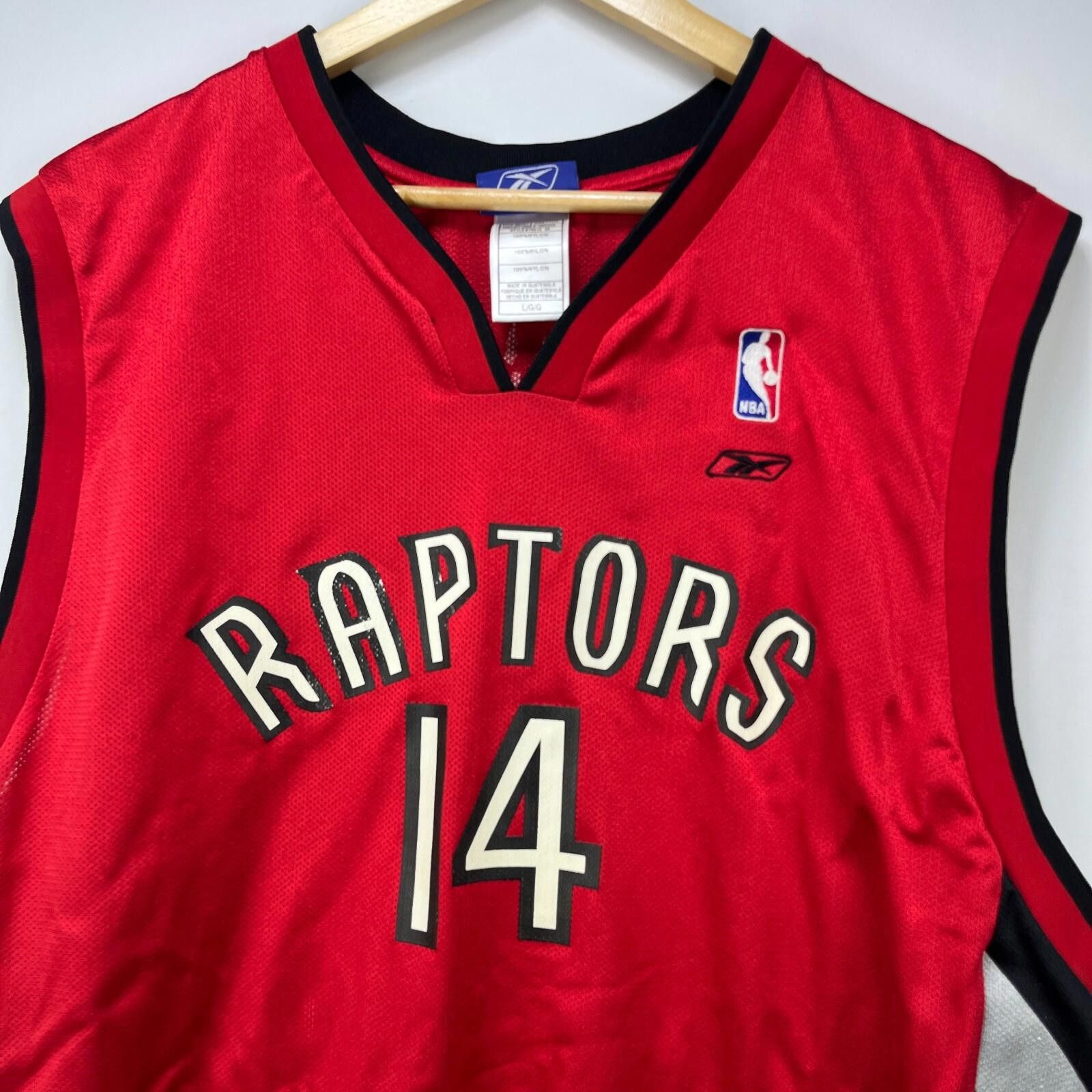 Reebok Vintage Y2K Toronto Raptors Jersey Large Joey Graham Drake Size ONE SIZE - 3 Thumbnail