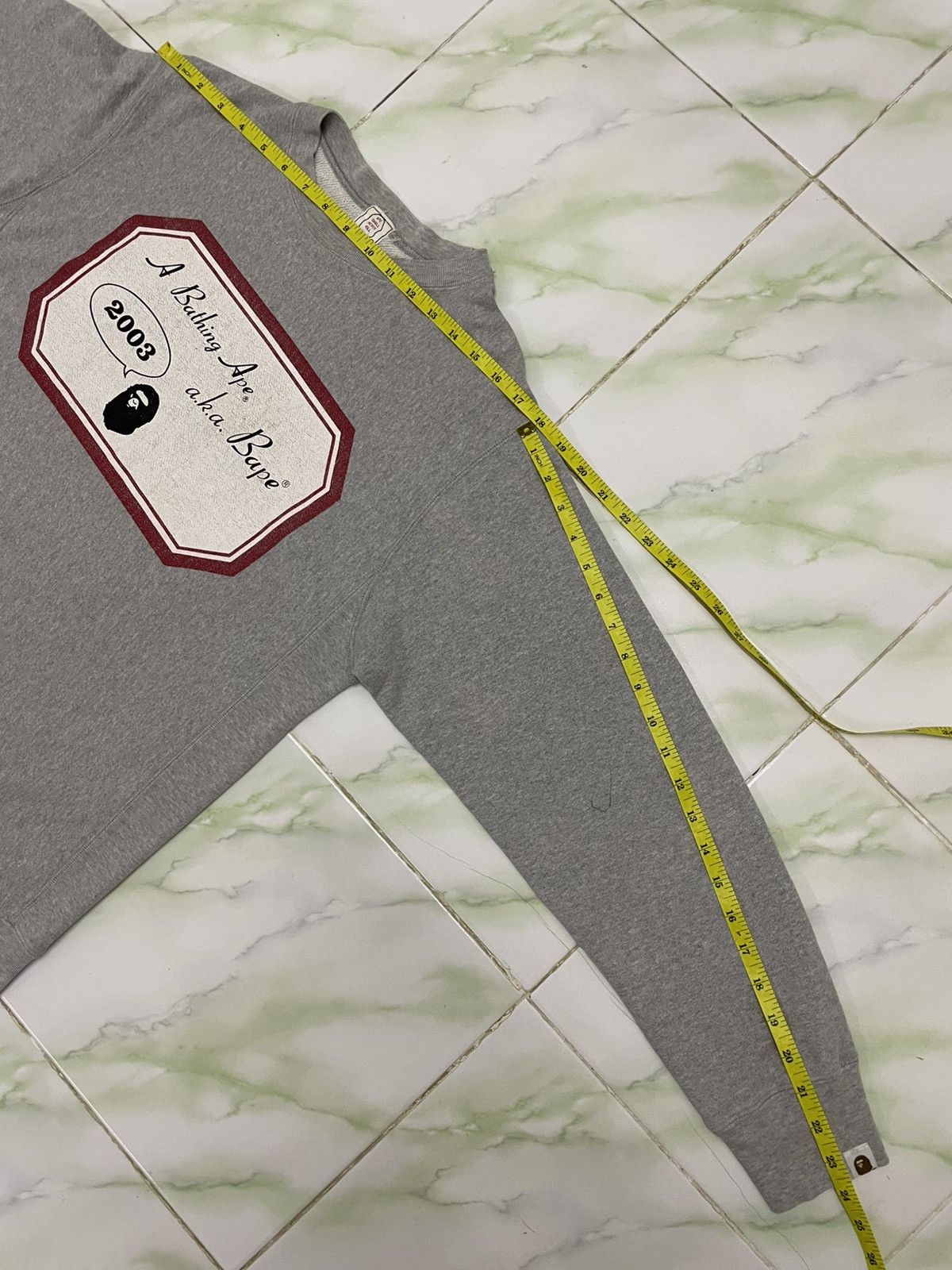 Bape 2003 A Bathing Ape Aka Bape Sweatshirt Size US M / EU 48-50 / 2 - 18 Thumbnail