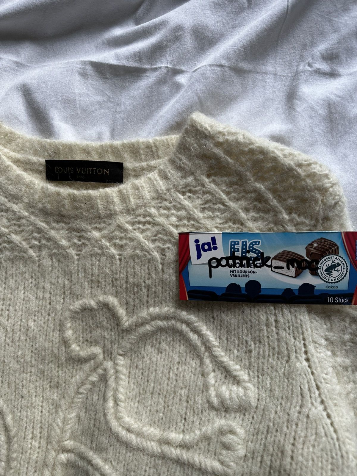 Kim Jones × Louis Vuitton Louis Vuitton (Kim Jones) Alpaca Monkey sweater Size US M / EU 48-50 / 2 - 2 Thumbnail