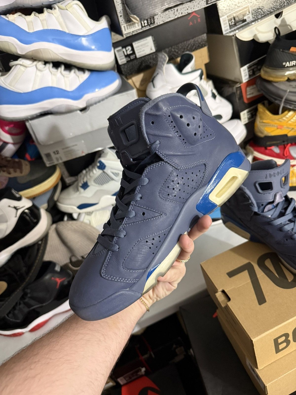 Jordan Brand Jordan retro 6 diffused blue sz 12 Size US 12 / EU 45 - 3 Thumbnail