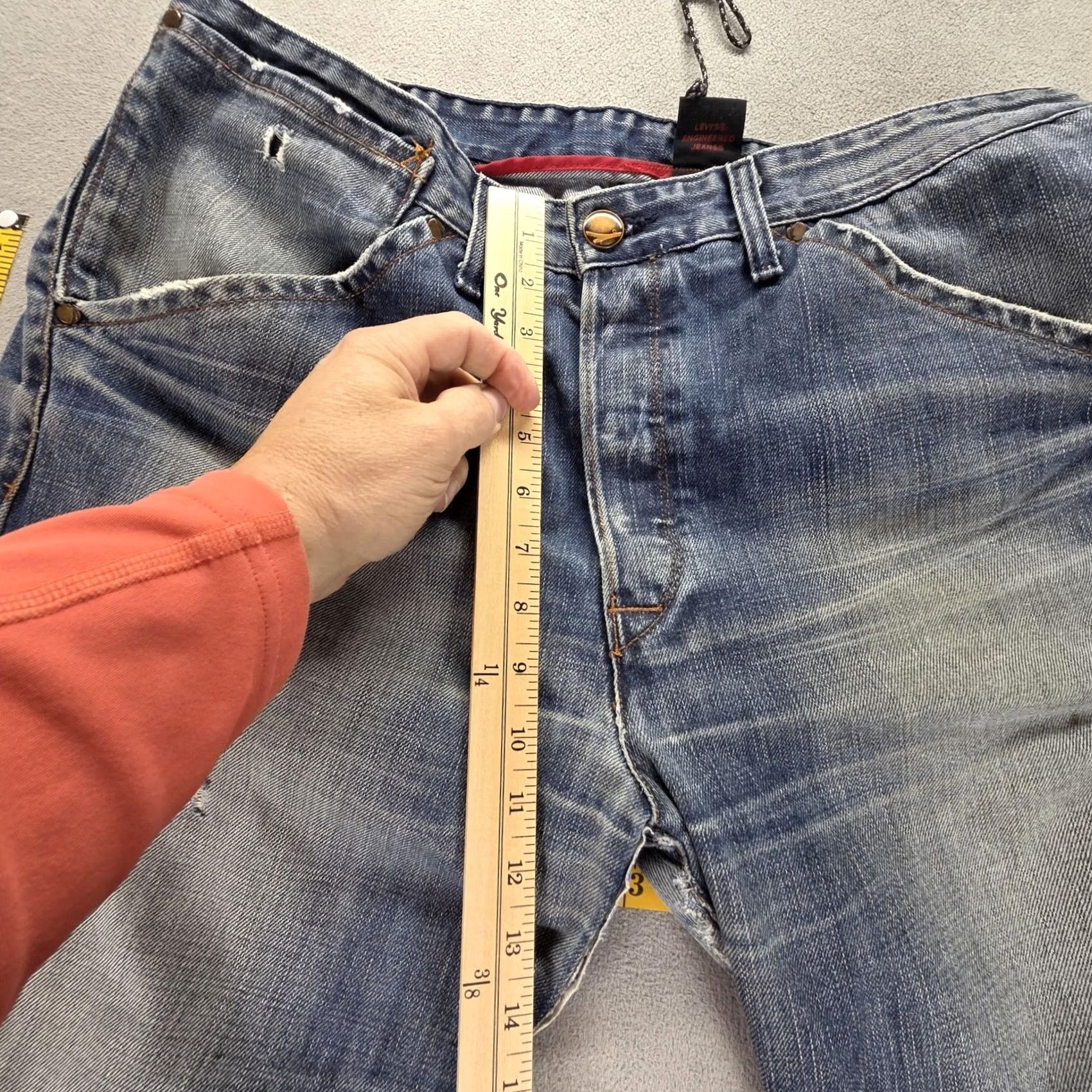 Levi's Vintage Levi'S Engineered Jeans - Regular Mens Size 36 Blue Size US 36 / EU 52 - 7 Thumbnail