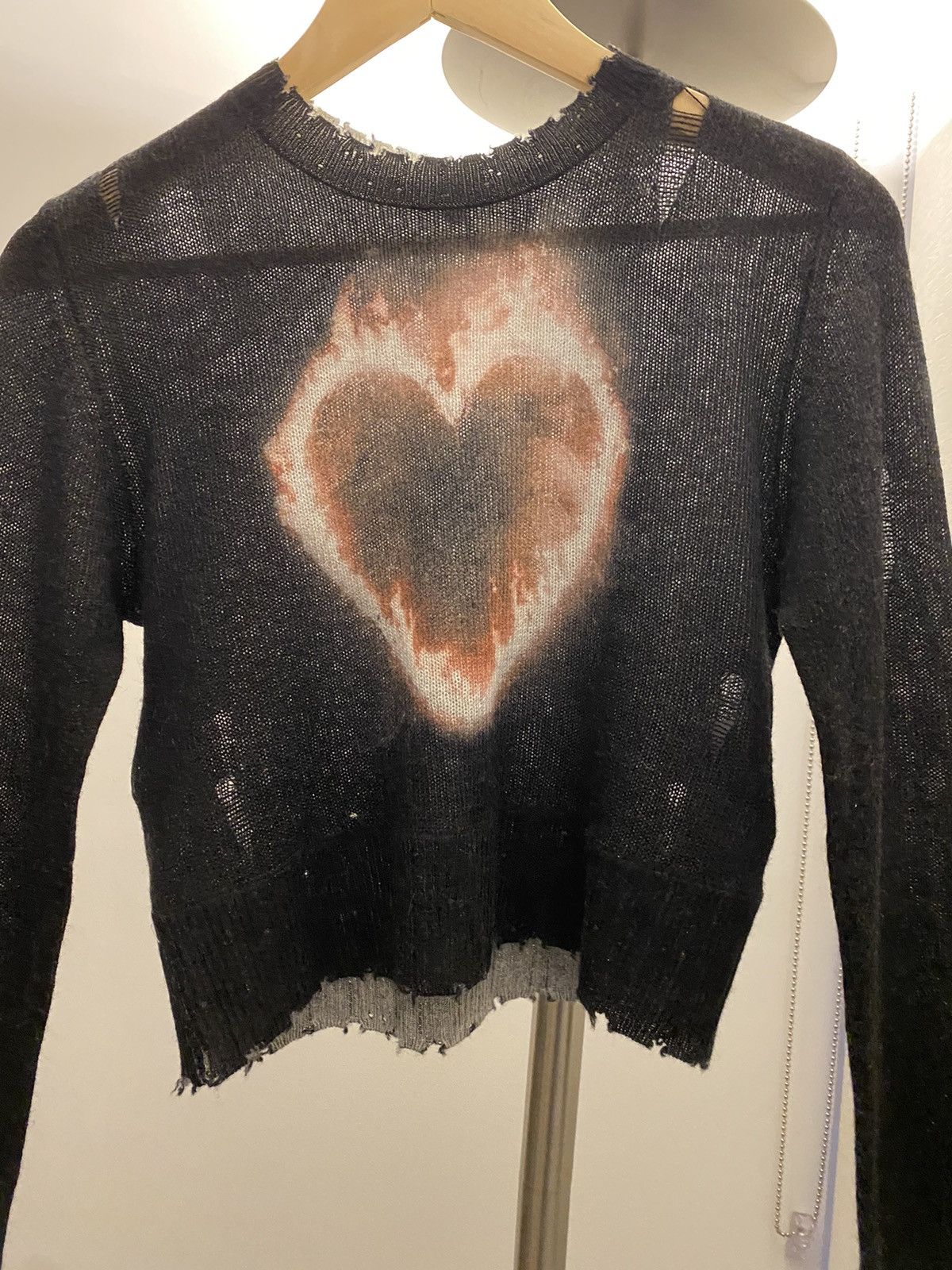 image of R13 100%wool Shirt in Black, Women's (Size Medium)