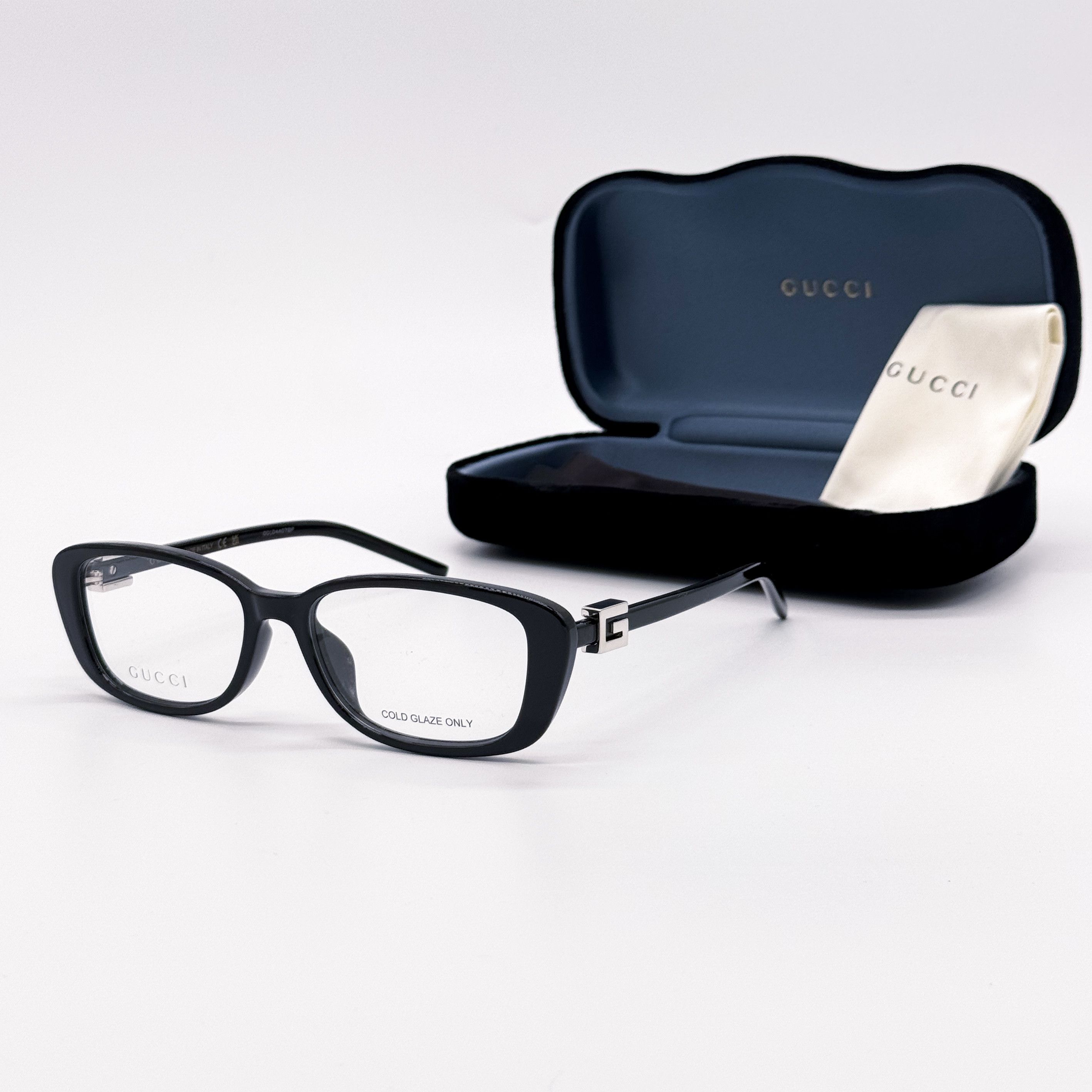 Gucci NEW GUCCI GG1685OK 001 BLACK WOMEN EYEGLASSES GUCCI Size ONE SIZE - 3 Thumbnail