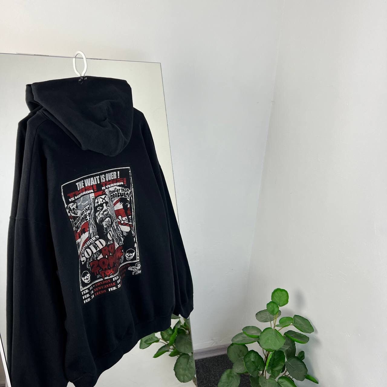 Band Tees Rob Zombie Vintage Creepy Face Amazing 90s Hoodie Big Print Size US XXL / EU 58 / 5 - 2 Thumbnail