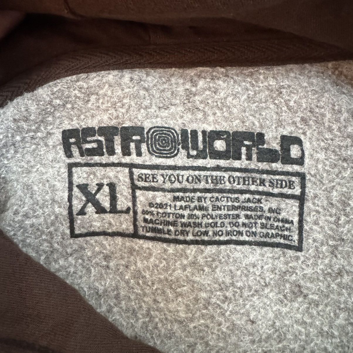 Travis Scott Travis Scott Astroworld Flame Guy Hoodie Size US XL / EU 56 / 4 - 6 Thumbnail