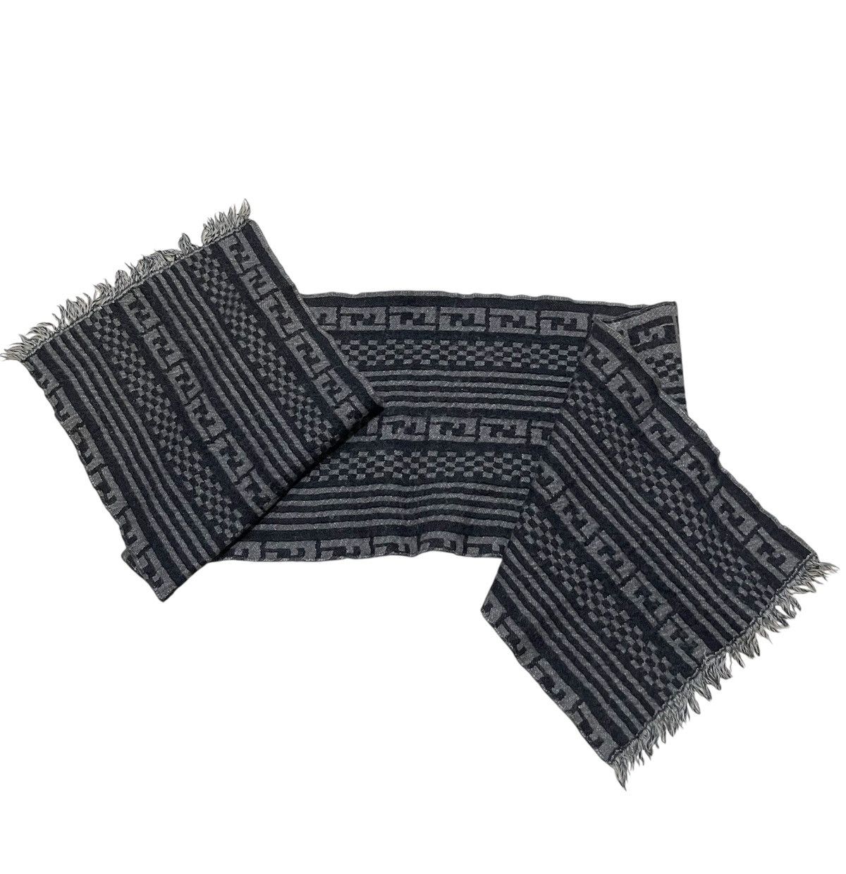 Fendi Fendi Monogram Muffler Scarf Size ONE SIZE - 3 Thumbnail
