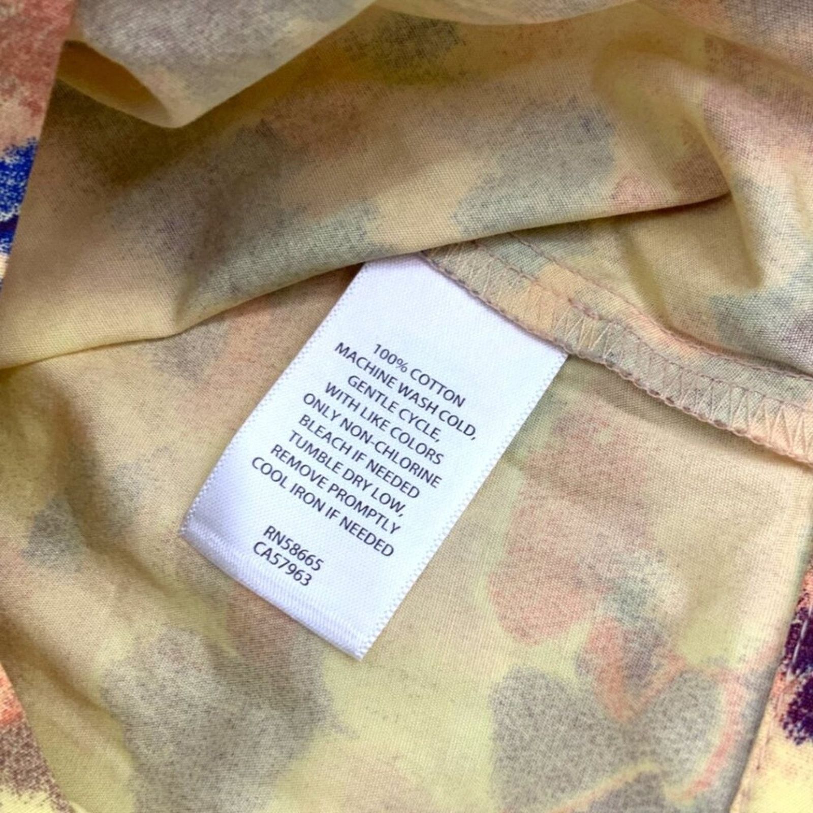 Other Open Edit Puff Sleeve Wrap Blouse Yellow Medium NWOT $59 MSP Size M / US 6-8 / IT 42-44 - 6 Thumbnail