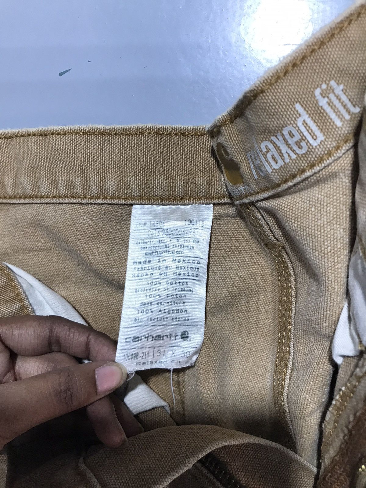 Carhartt Vintage Carhartt repaired double knee workwear Size US 30 / EU 46 - 8 Thumbnail