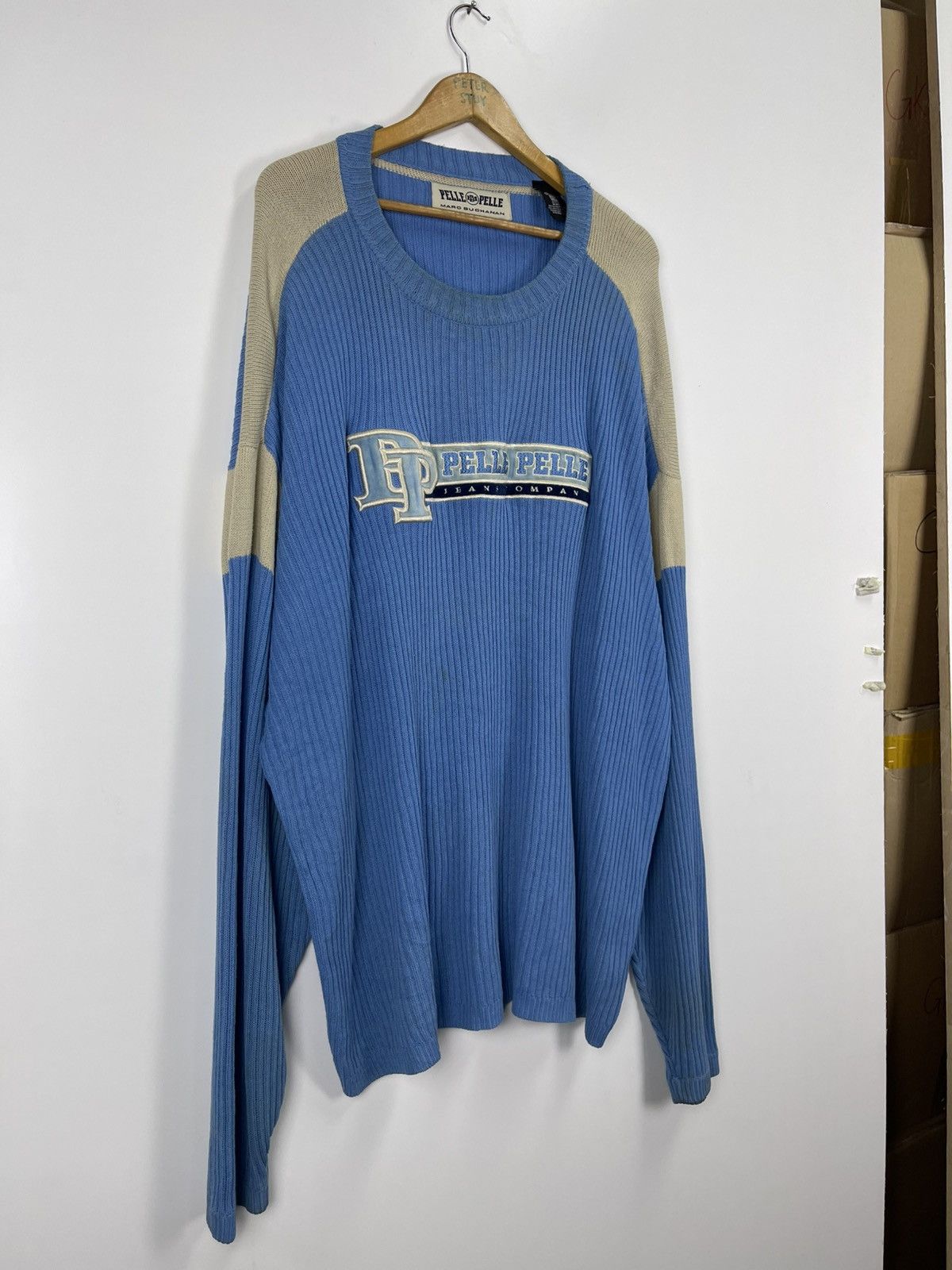 Marc Buchanan × Pelle Pelle × Vintage Pelle Pelle Marc Buchanan knit Sweater Size US XXL / EU 58 / 5 - 5 Thumbnail