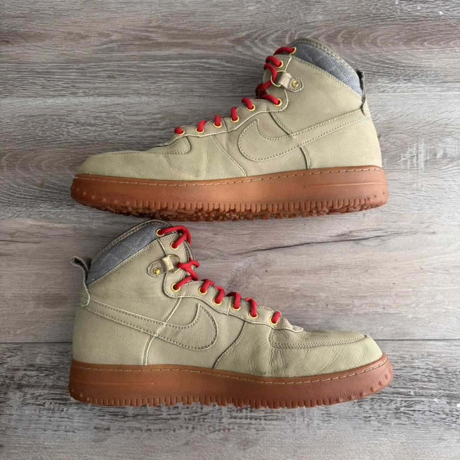 Nike NIKE • Air Force 1 Duckboot "Bamboo" (15M) Size US 15 / EU 48 - 3 Thumbnail