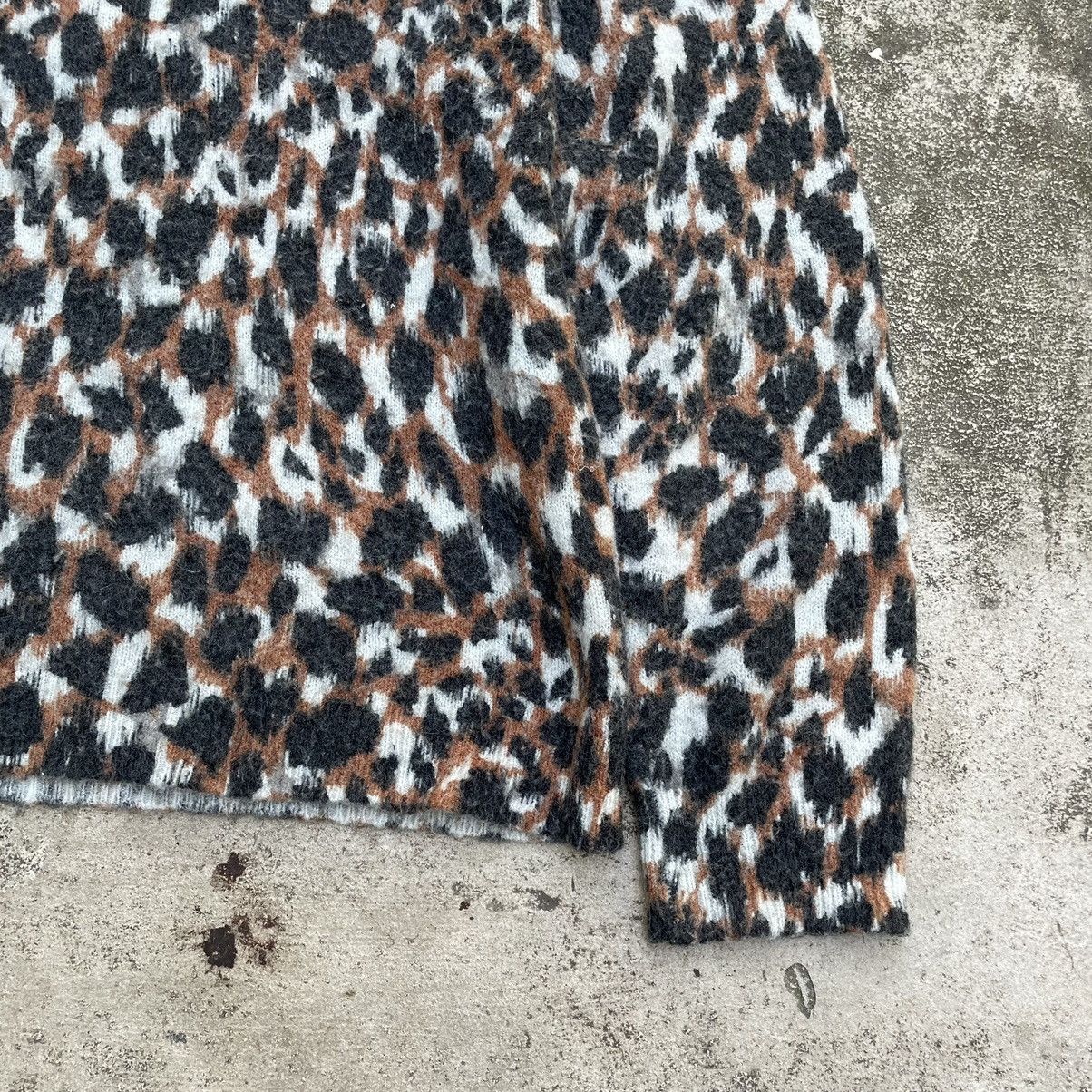 Vintage Vintage Y2K Abstract Leopard Knit Sweater Oversized Grunge M Size US M / EU 48-50 / 2 - 4 Thumbnail