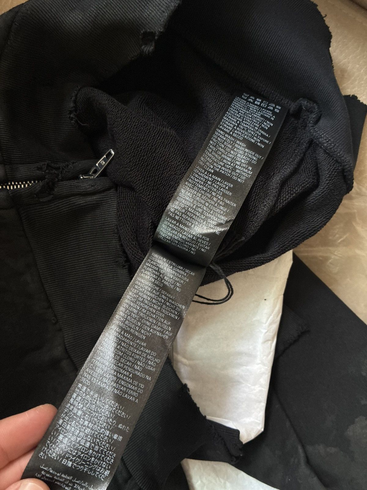 Balenciaga Balenciaga Gaffer Distressed Oversize Hooded Sweater Size US S / EU 44-46 / 1 - 12 Thumbnail