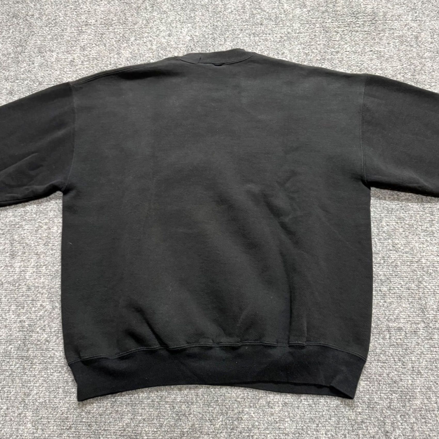 Vintage VINTAGE Elk Cove Vineyards Pullover Sweatshirt Men L Black 90s Faded - Sweatshirt Mens L Black 90s Size US L / EU 52-54 / 3 - 6 Thumbnail