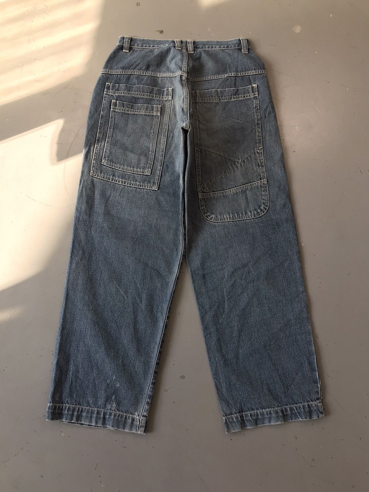 JNCO × Southpole × Vintage Vintage rotation big pocket Y2K denim Size US 30 / EU 46 - 7 Thumbnail