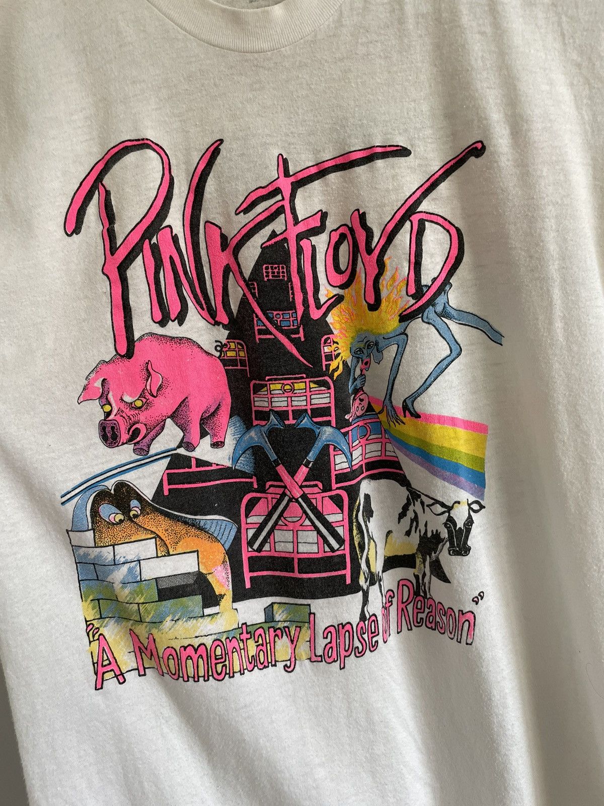 Pink Floyd ‘87 Pink Floyd Reeves Brothers Inc. Tour Tee Size US M / EU 48-50 / 2 - 3 Thumbnail