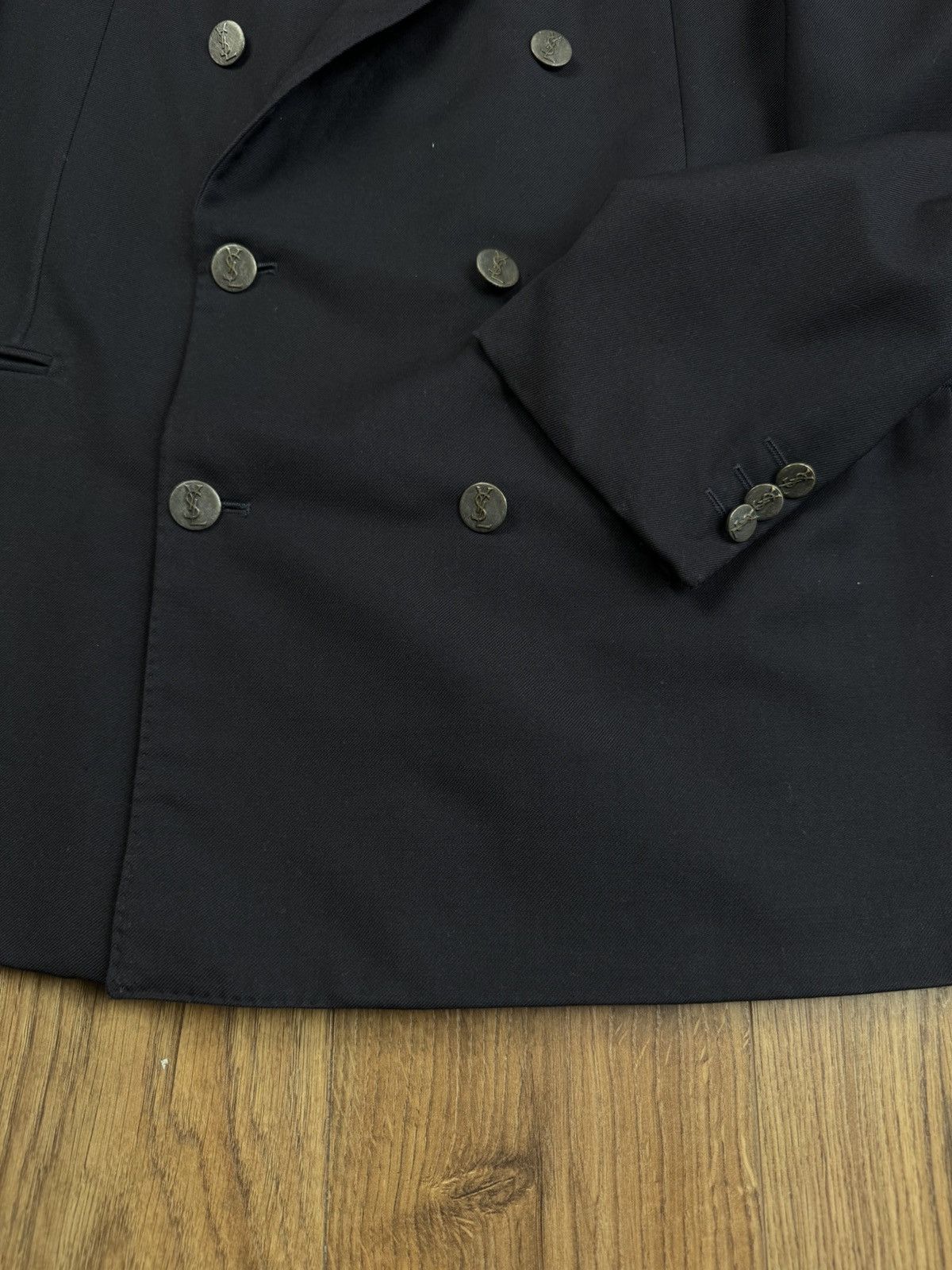 Yves Saint Laurent Vintage wool blazer Yves Saint Laurent original luxury item Size 40R - 2 Thumbnail