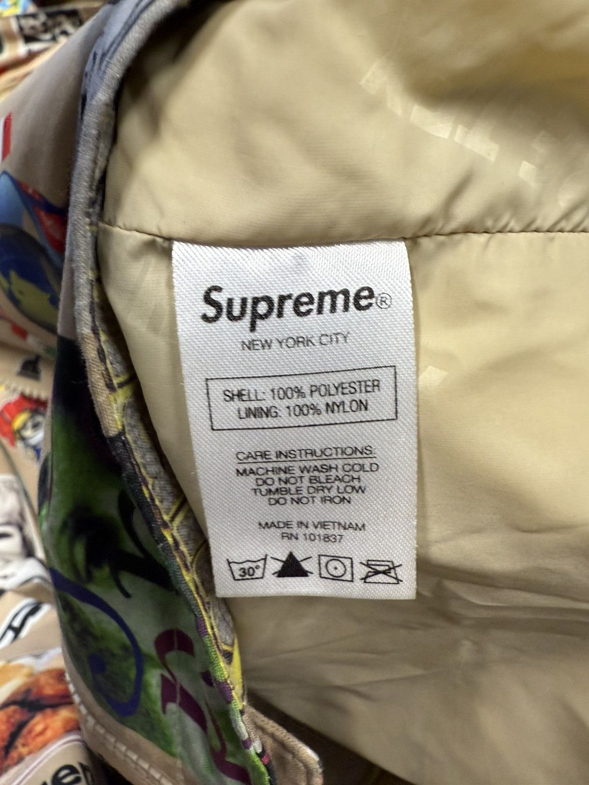Goretex × Supreme SUPREME GOR-TEX STICKER JACKET Size US L / EU 52-54 / 3 - 6 Thumbnail