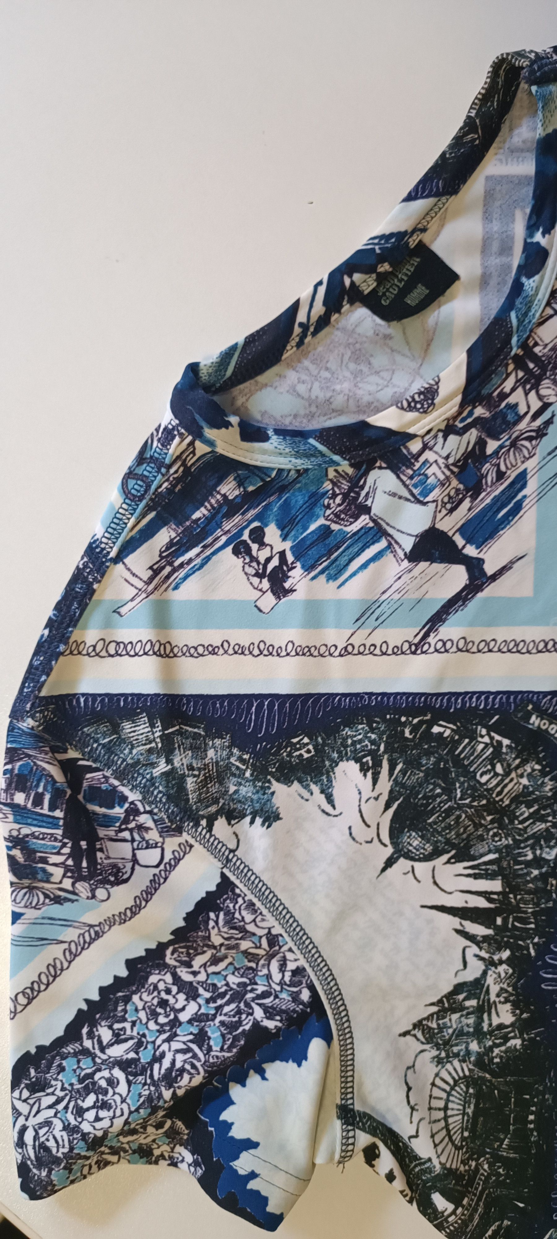 Jean Paul Gaultier 2001- Never worn - Viscose t-shirt Size US M / EU 48-50 / 2 - 11 Thumbnail
