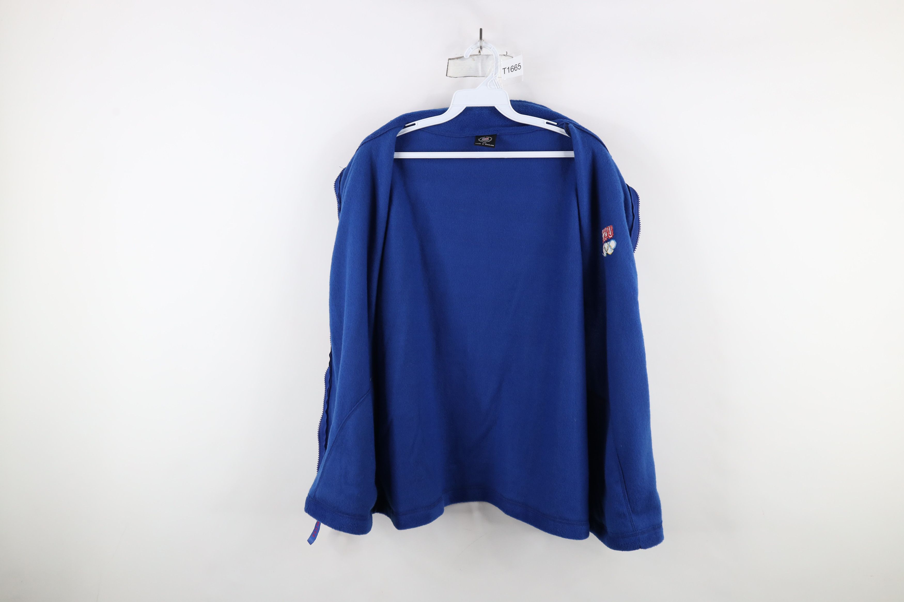 Vintage Vintage 90s USA Olympics Full Zip Fleece Vest Jacket Blue Size US XXL / EU 58 / 5 - 12 Thumbnail