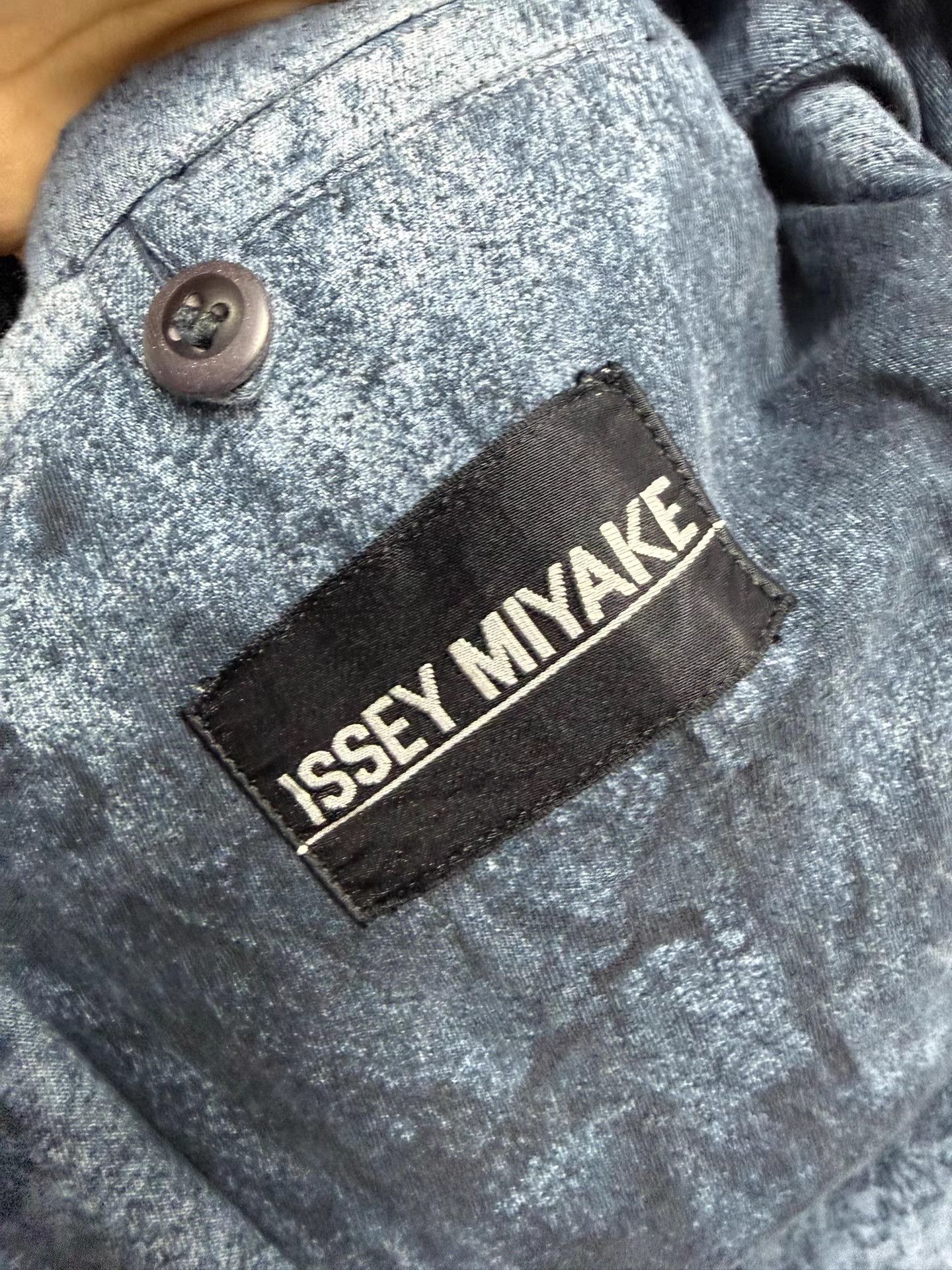 Issey Miyake ISSEY MIYAKE 94AW Frosted Pleats Stand Collar Jacket K20 Size US XL / EU 56 / 4 - 7 Thumbnail