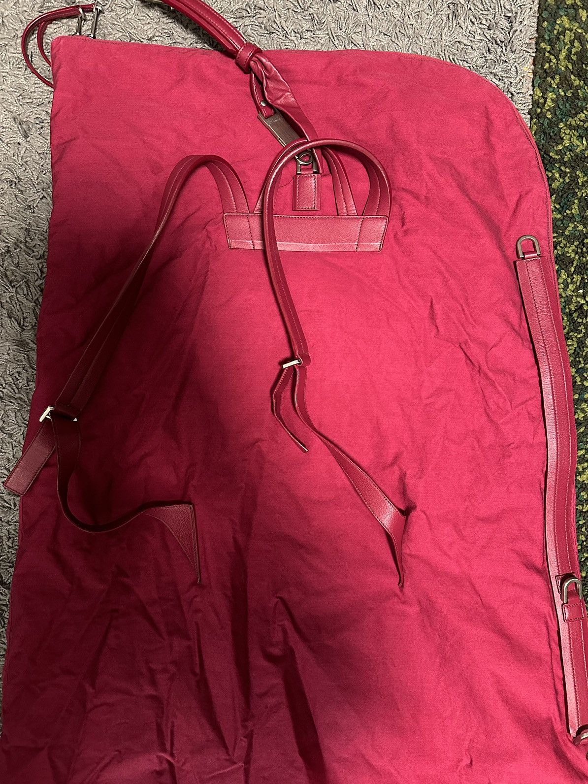 Rick Owens Sample AW19 Larry Mega duffle backpack Size ONE SIZE - 4 Thumbnail