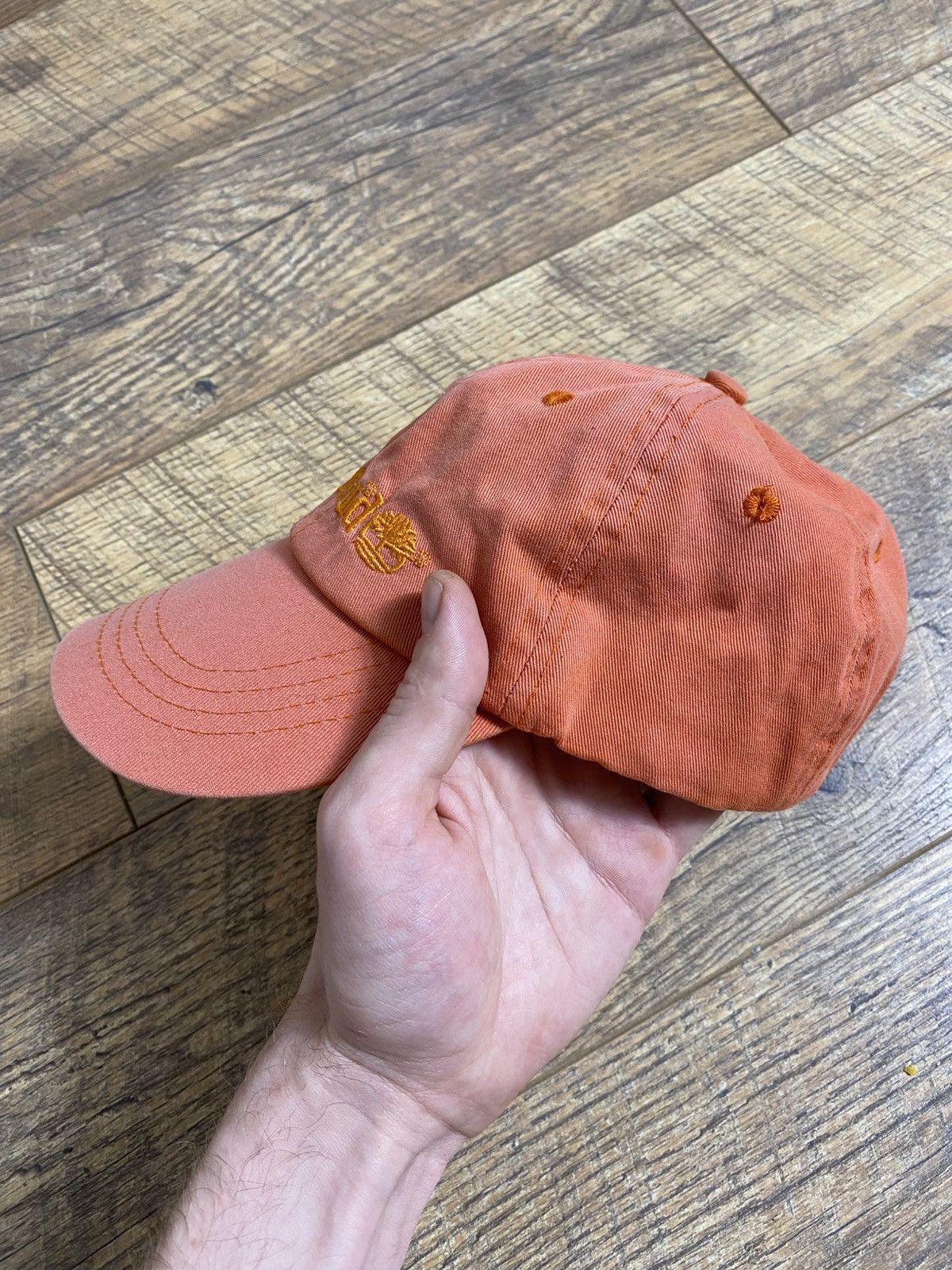 Timberland Vintage Timberland Logo Cap | Y2K Gorpcore Earth Tone 90s Size ONE SIZE - 8 Thumbnail