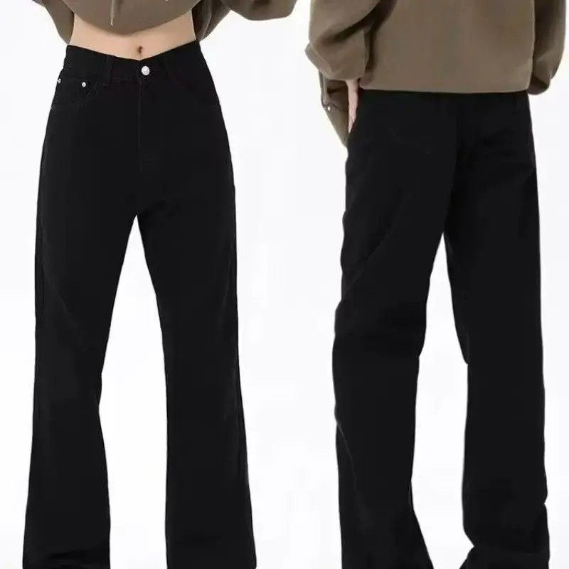 Japanese Brand Straight tube loose slightly flared jeans Size US 32 / EU 48 - 3 Thumbnail