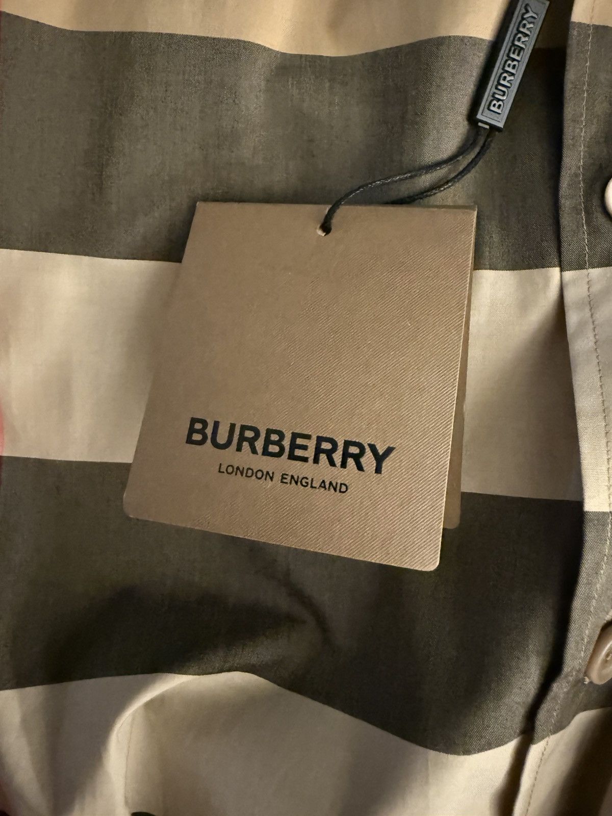 Burberry Burberry slim fit check cotton shirt Size US L / EU 52-54 / 3 - 5 Thumbnail