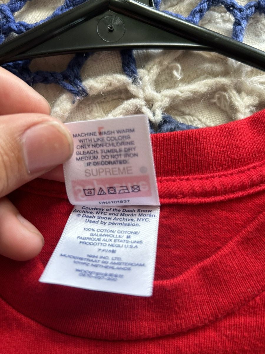 Supreme Dash Snow hell t-shirt Size US L / EU 52-54 / 3 - 4 Thumbnail