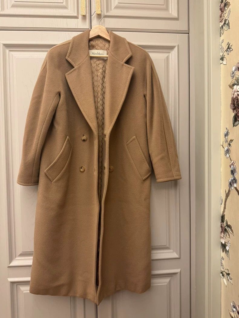 Max Mara Max Mara 101801 Camel Coat Size M / US 6-8 / IT 42-44 - 1 Thumbnail
