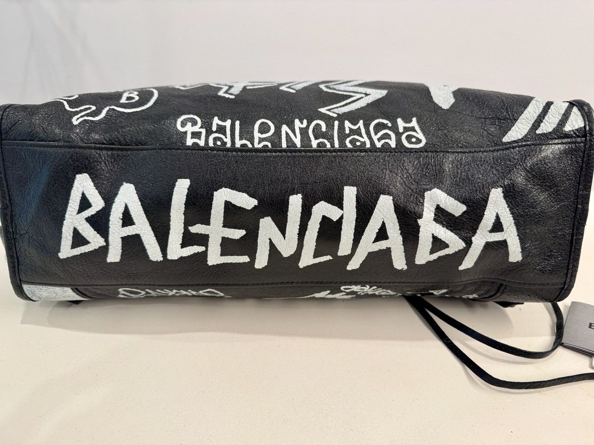 Balenciaga Balenciaga Graffiti City Bag Large Size ONE SIZE - 8 Thumbnail