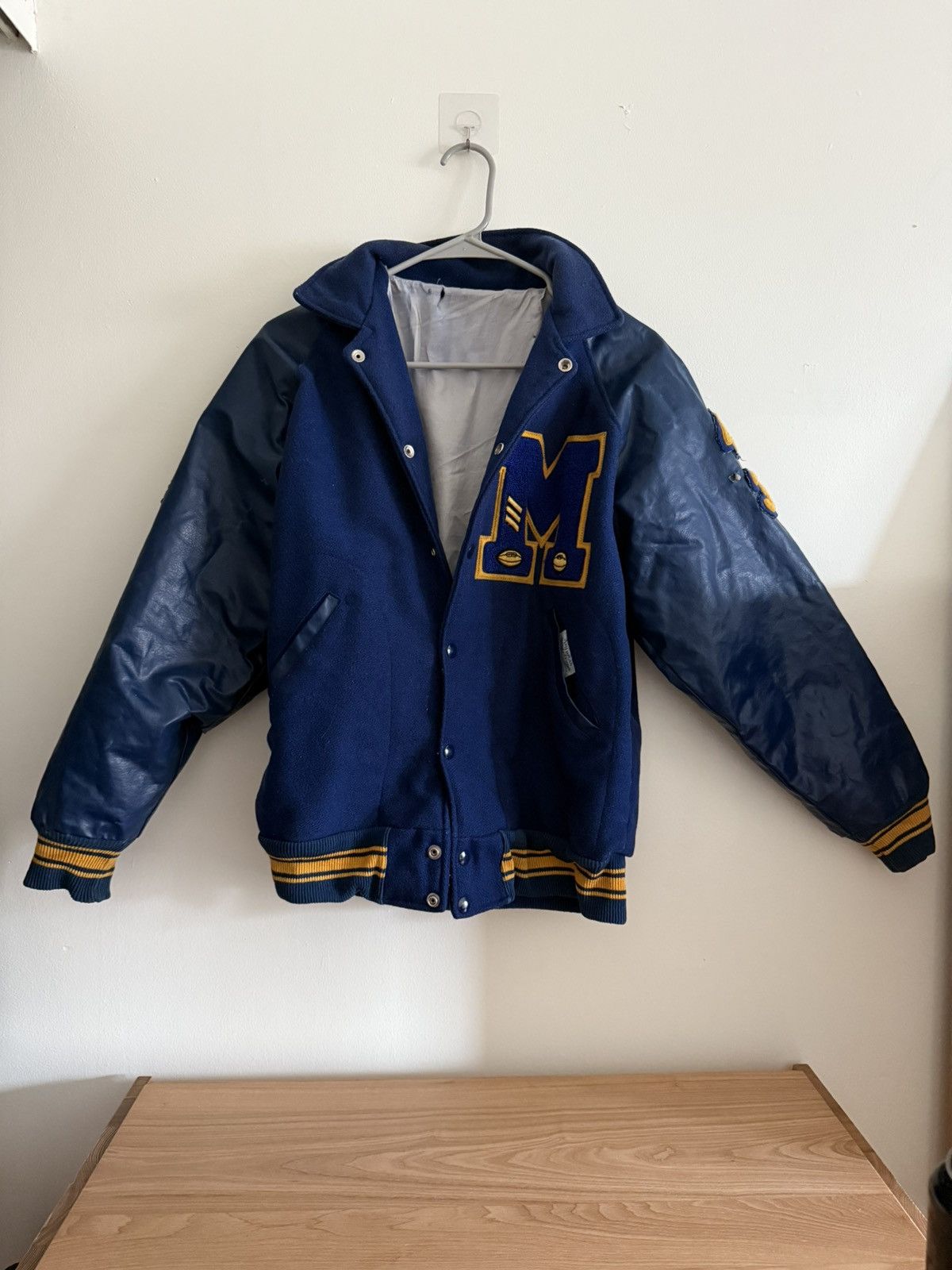 Vintage 1960s Vintage Letterman Jacket Size US S / EU 44-46 / 1 - 1 Thumbnail