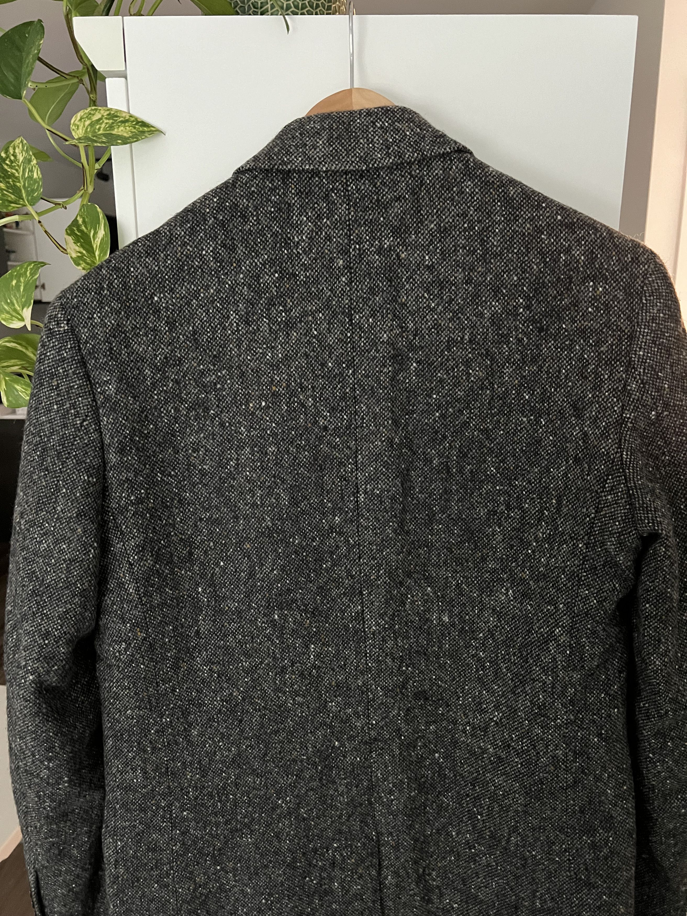 J.Crew LUDLOW TOPCOAT IN TEXTURED GREY TWEED Size US S / EU 44-46 / 1 - 2 Thumbnail