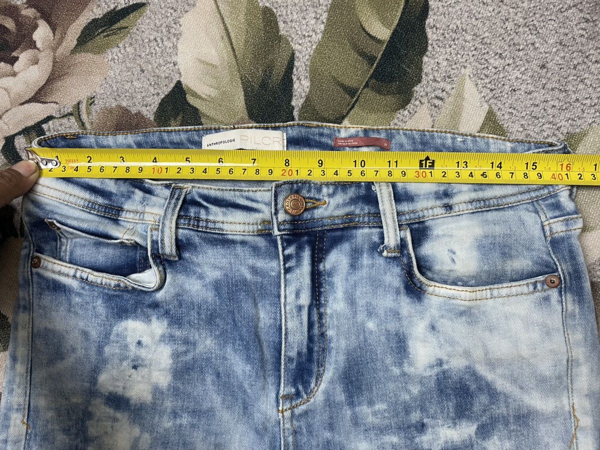 Anthropologie Acid Wash Jeans Stretchable