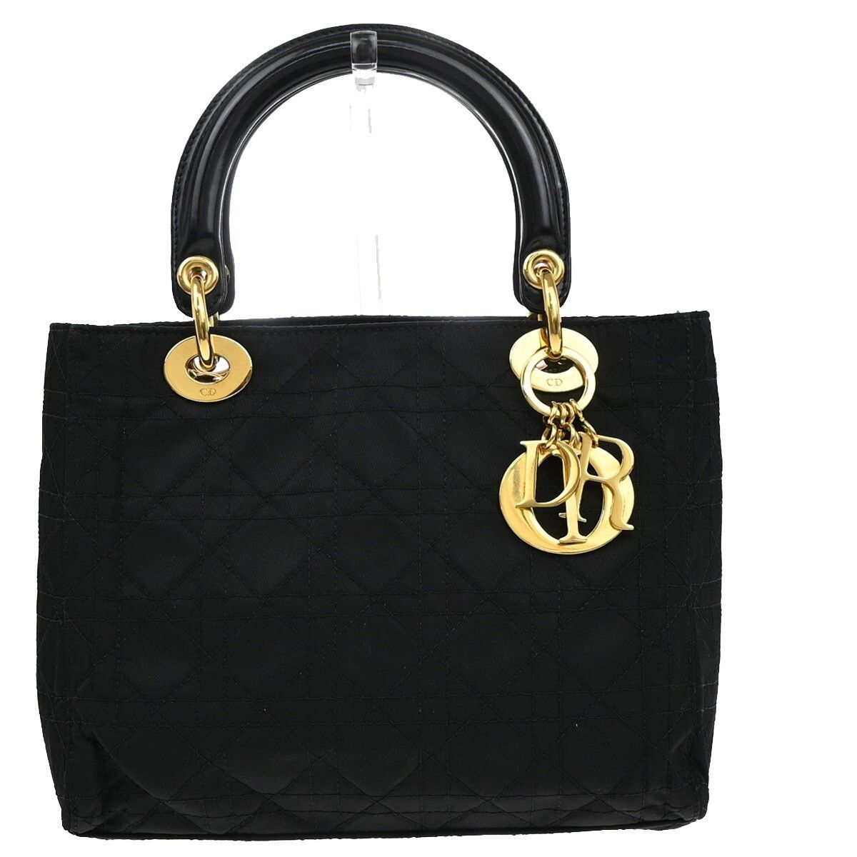 Dior Christian Dior Lady Dior Bag Nylon Size ONE SIZE - 1 Thumbnail