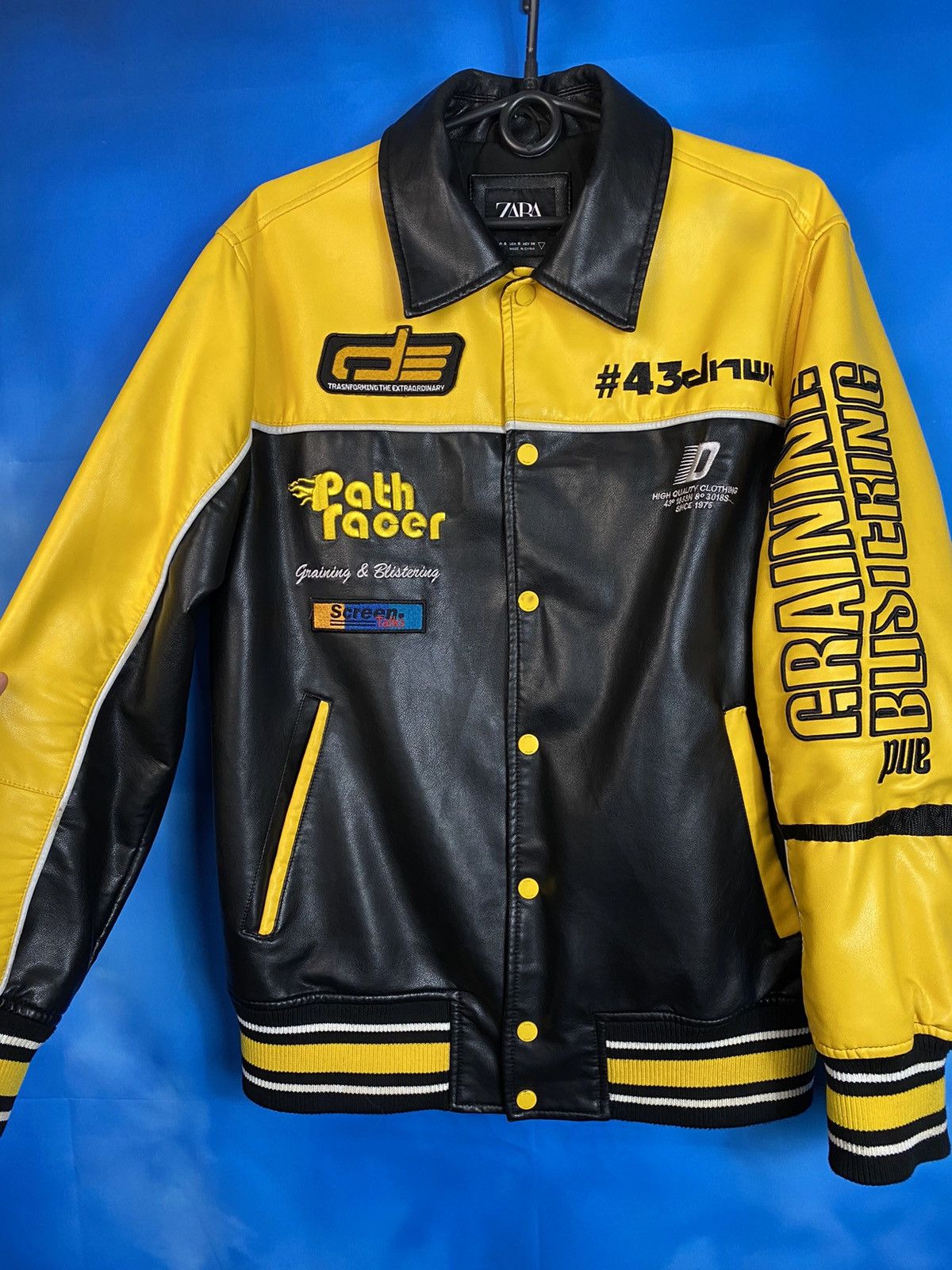 ZAPA Zara x NASCAR racing eco-leather jacket Size US S / EU 44-46 / 1 - 4 Thumbnail